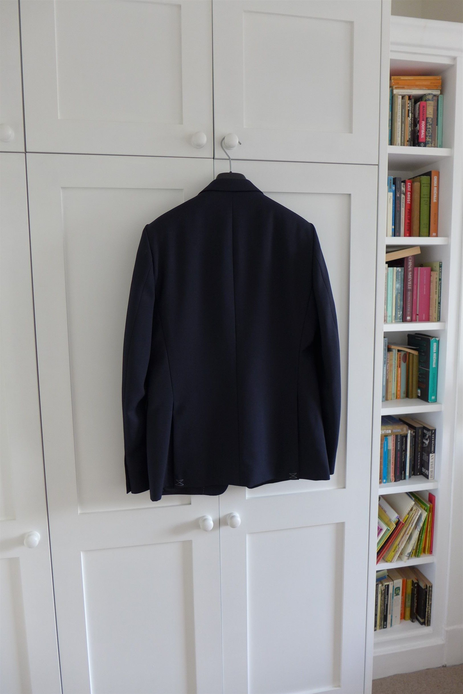 Dries Van Noten Dries *Slim Fit* Kenneth Single-Breasted Suit - Navy Wool Size 50S - 6 Thumbnail