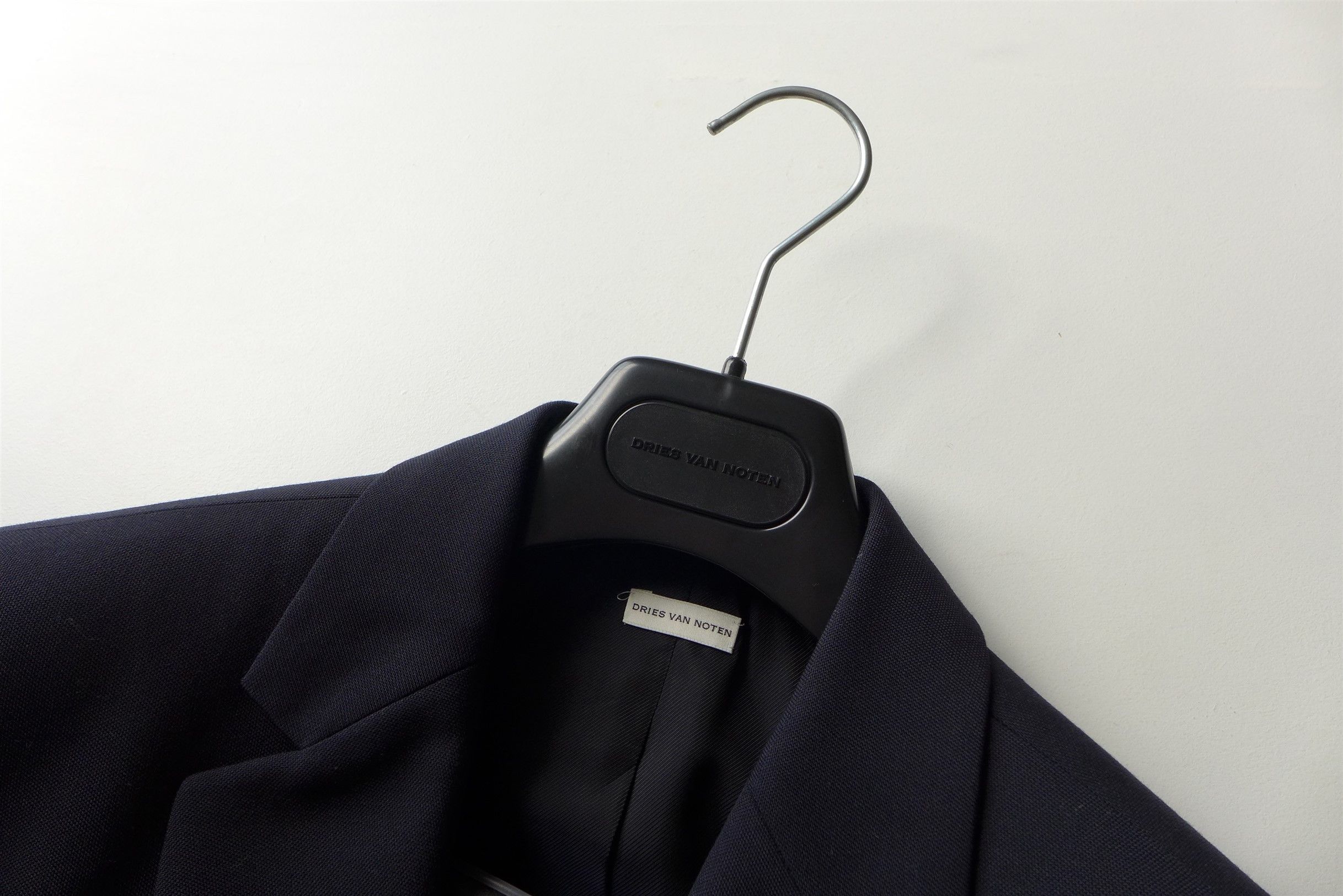 Dries Van Noten Dries *Slim Fit* Kenneth Single-Breasted Suit - Navy Wool Size 50S - 9 Thumbnail