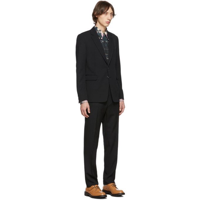 Dries Van Noten Dries *Slim Fit* Kenneth Single-Breasted Suit - Navy Wool Size 50S - 3 Thumbnail
