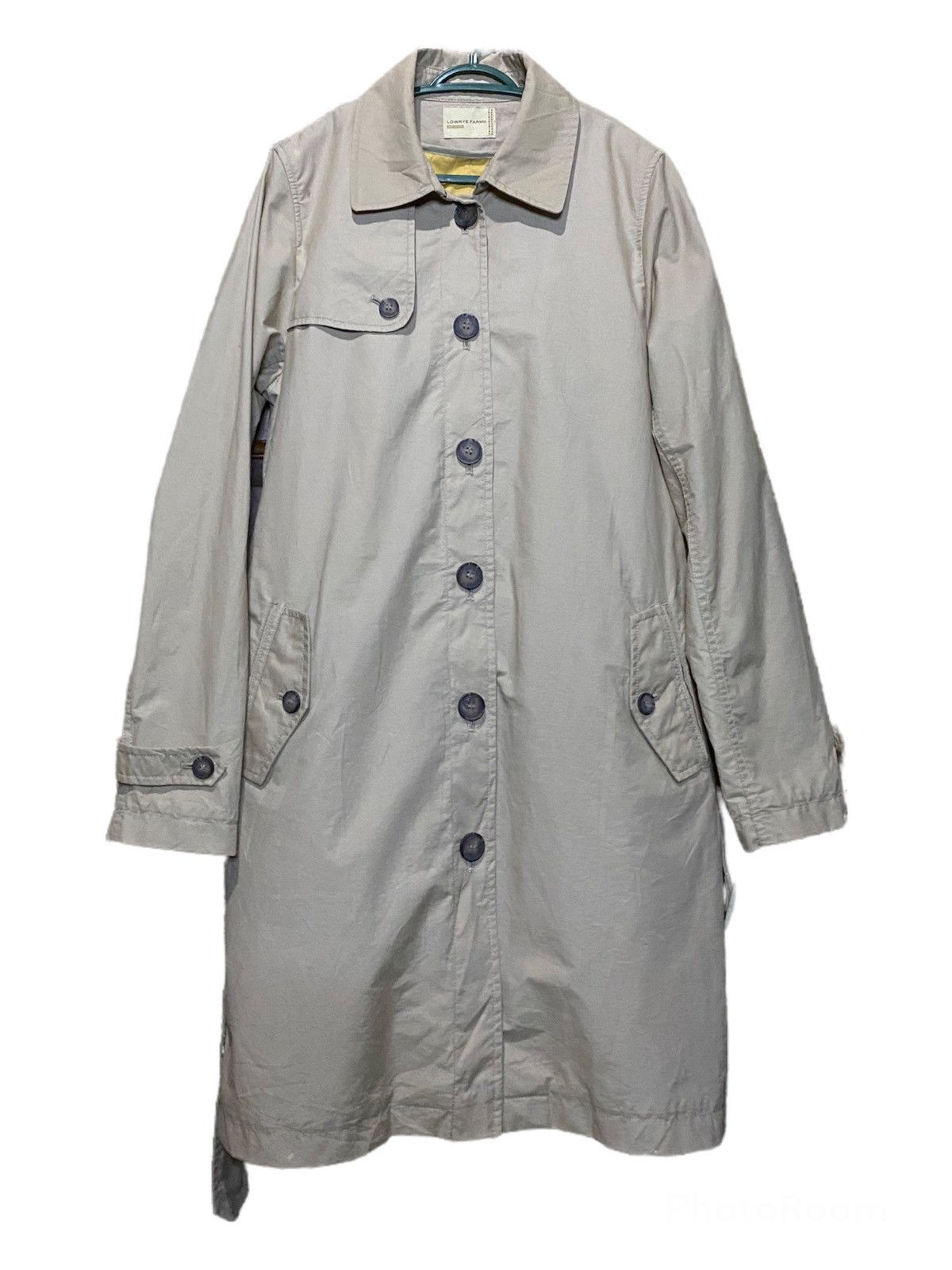 image of Avant Garde x Lowrys Farm Japanese Vintage Lowrys Farm Multipocket Belted Trench Coat in Beige, Wom