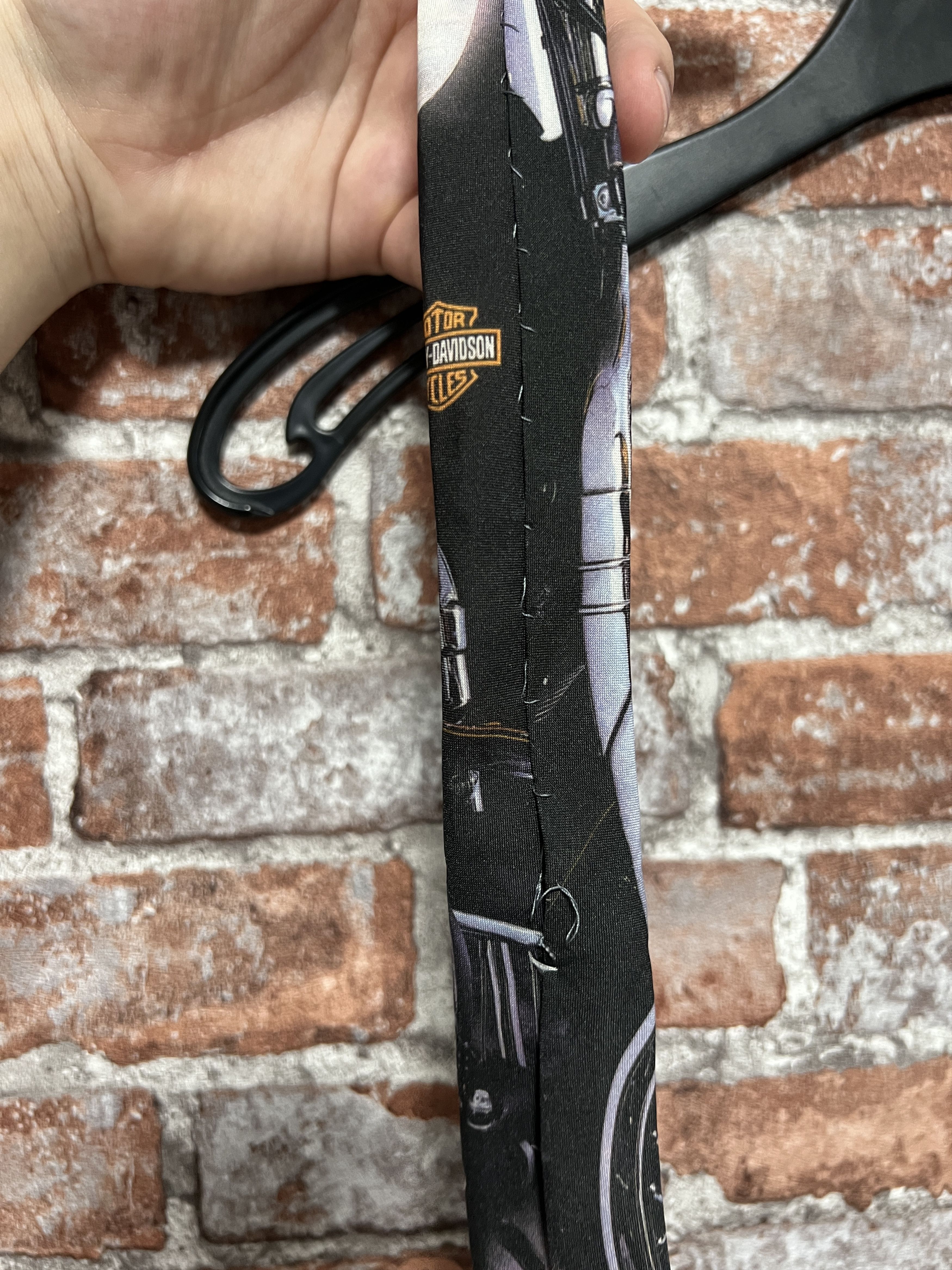 Harley Davidson Harley Davidson 1994 Vintage Biker Tie Size ONE SIZE - 7 Thumbnail
