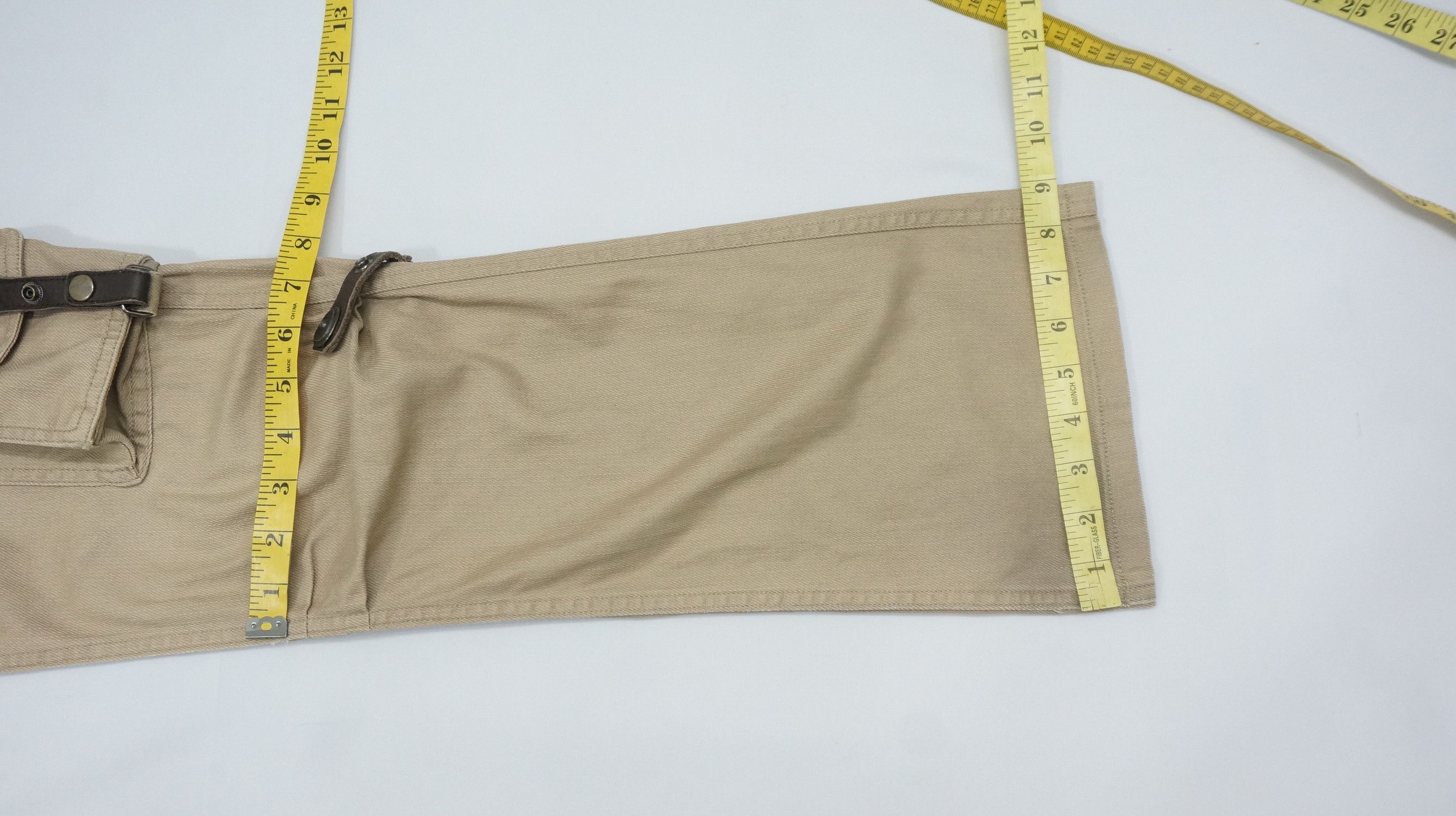 Tornado Mart 🔥🔥 TORNADO MART JAPAN 🔥🔥 Flared Bondage Cargo Pants Size US 29 - 14 Thumbnail