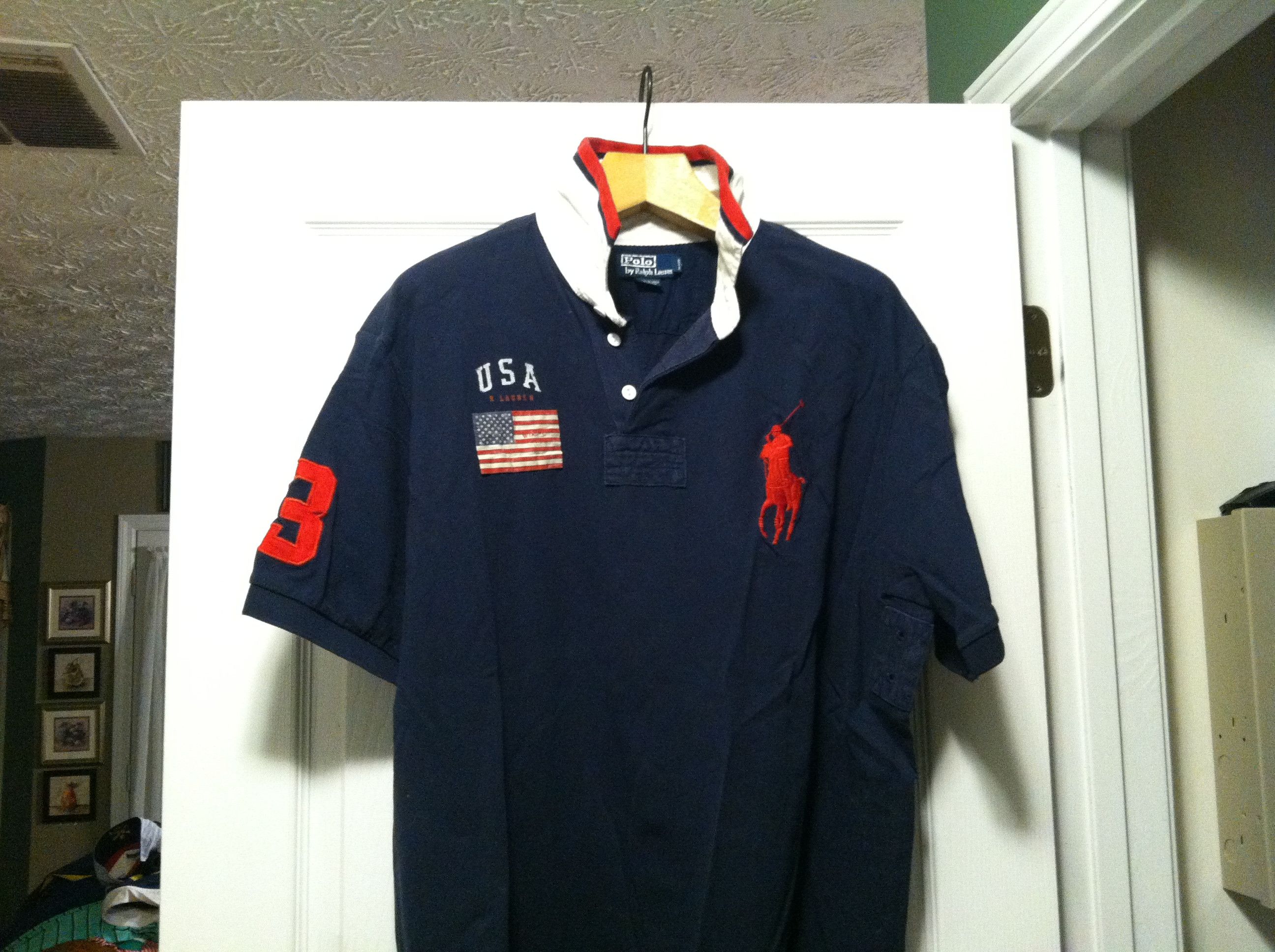 Polo Ralph Lauren POLO RALPH LAUREN MENS POLO SHIRT SIZE: XL Size US XL / EU 56 / 4 - 3 Thumbnail