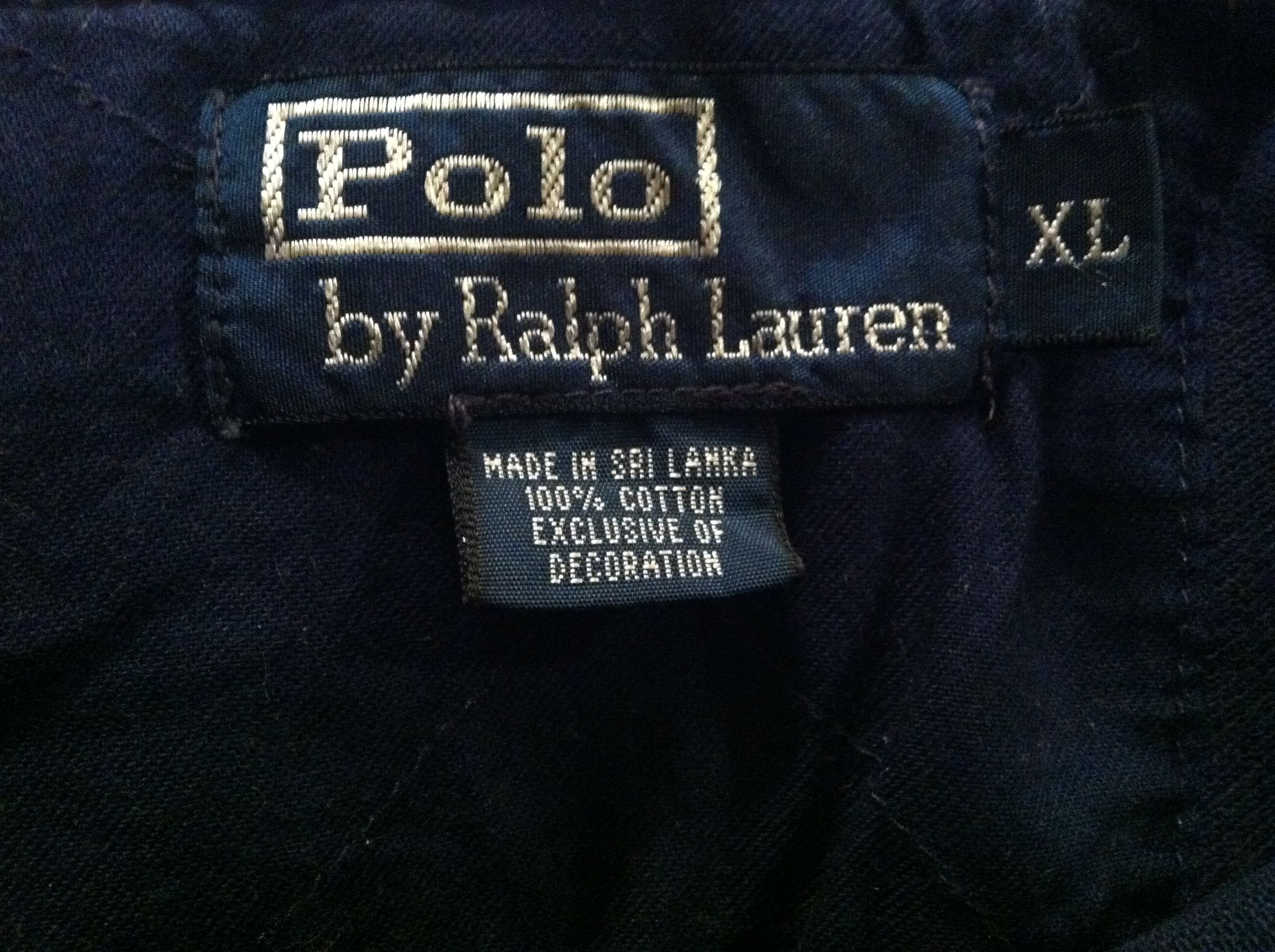 Polo Ralph Lauren POLO RALPH LAUREN MENS POLO SHIRT SIZE: XL Size US XL / EU 56 / 4 - 7 Thumbnail