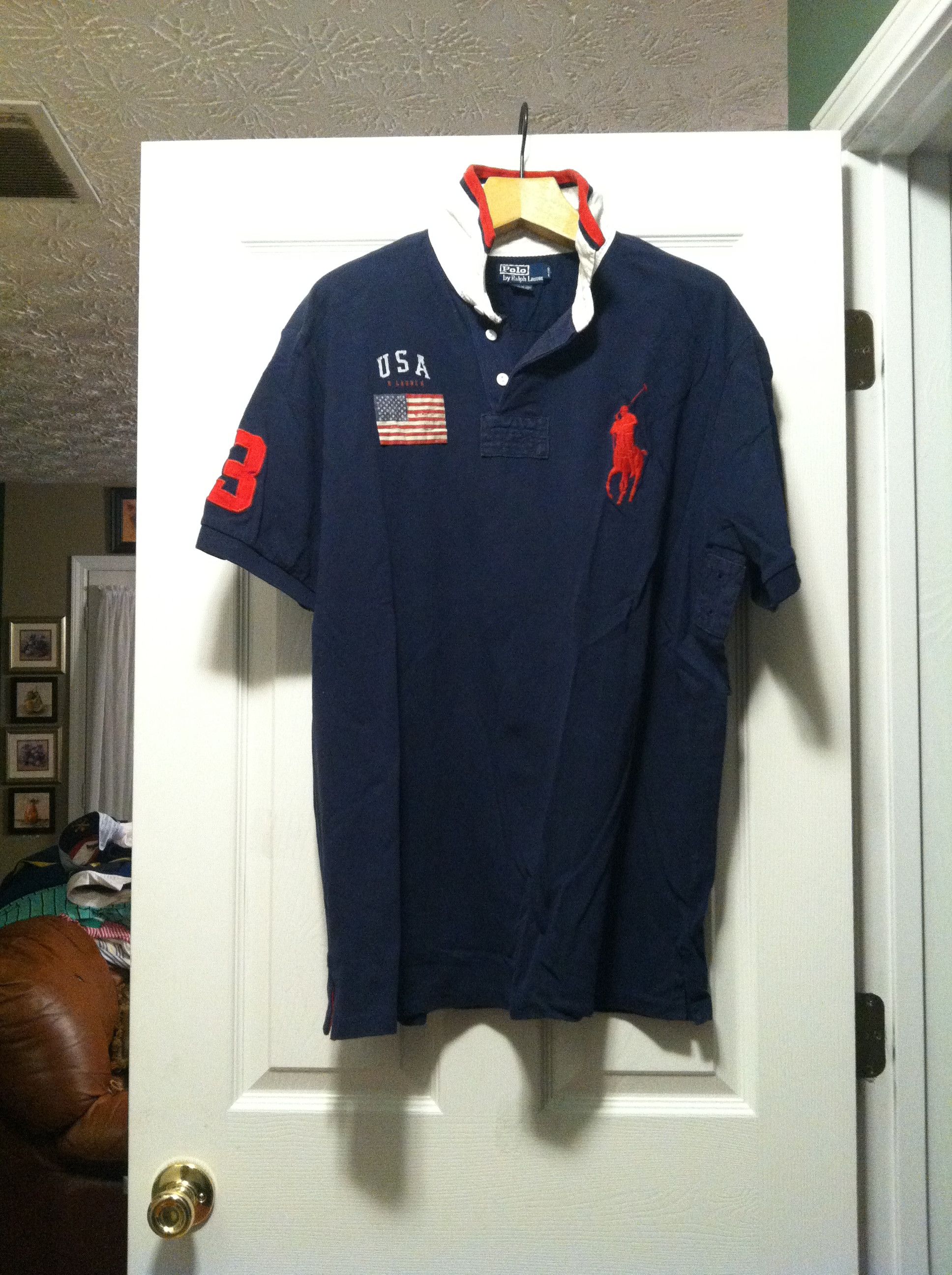 Polo Ralph Lauren POLO RALPH LAUREN MENS POLO SHIRT SIZE: XL Size US XL / EU 56 / 4 - 2 Thumbnail