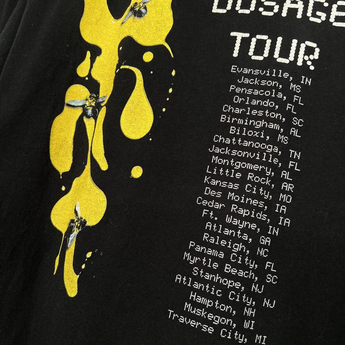 Vintage 1999 Collective Soul 'Dosage Tour' Promo T Shirt