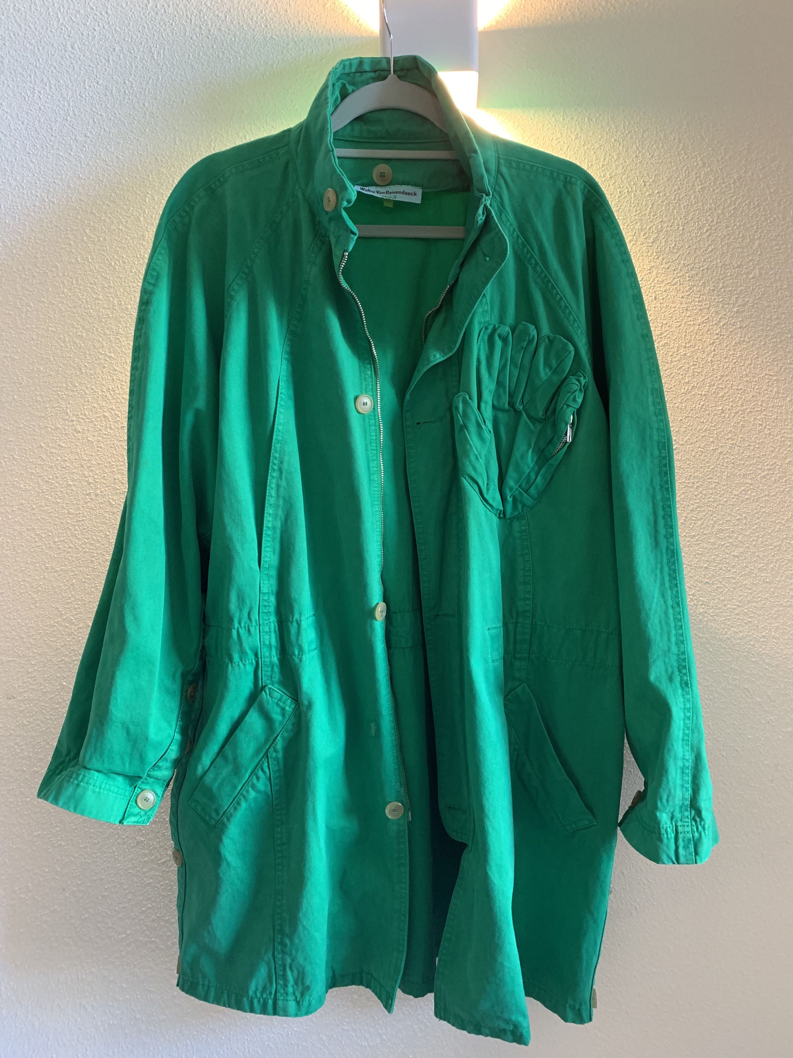 Walter Van Beirendonck Walter Van Beirendonck hand pocket jacket Size US S / EU 44-46 / 1 - 1 Thumbnail