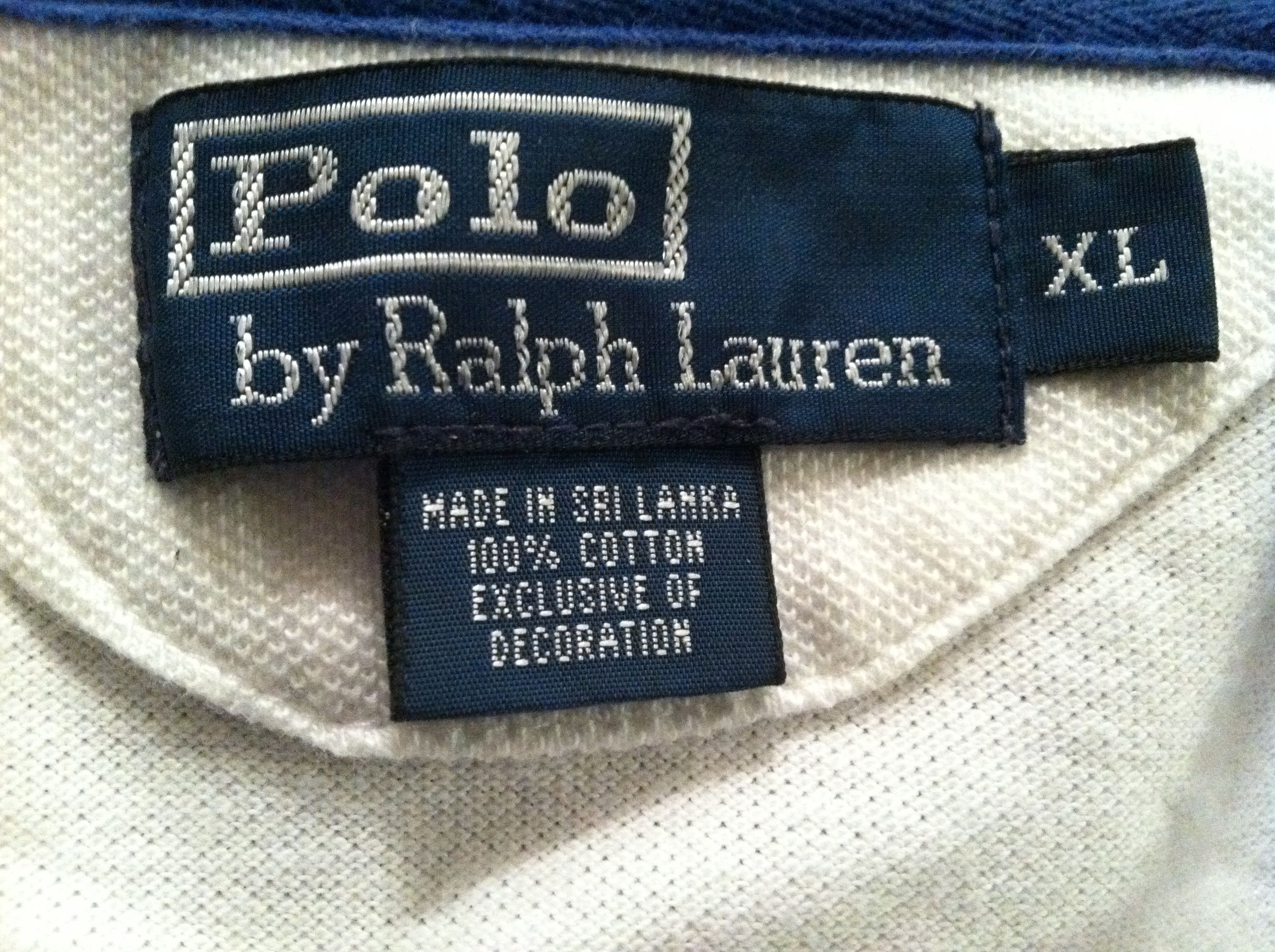 Polo Ralph Lauren POLO RALPH LAUREN MENS POLO SHIRT SIZE: XL Size US XL / EU 56 / 4 - 8 Thumbnail