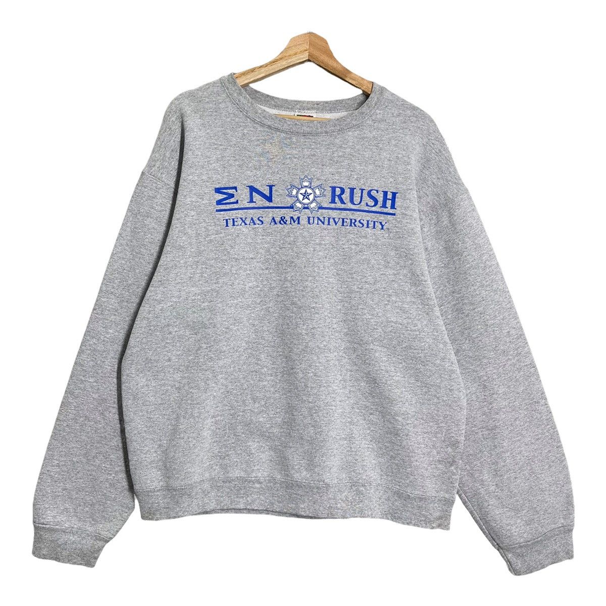 Vintage 90s Texas A&M University Crewneck Sweatshirt Size L Size US L / EU 52-54 / 3 - 8 Thumbnail