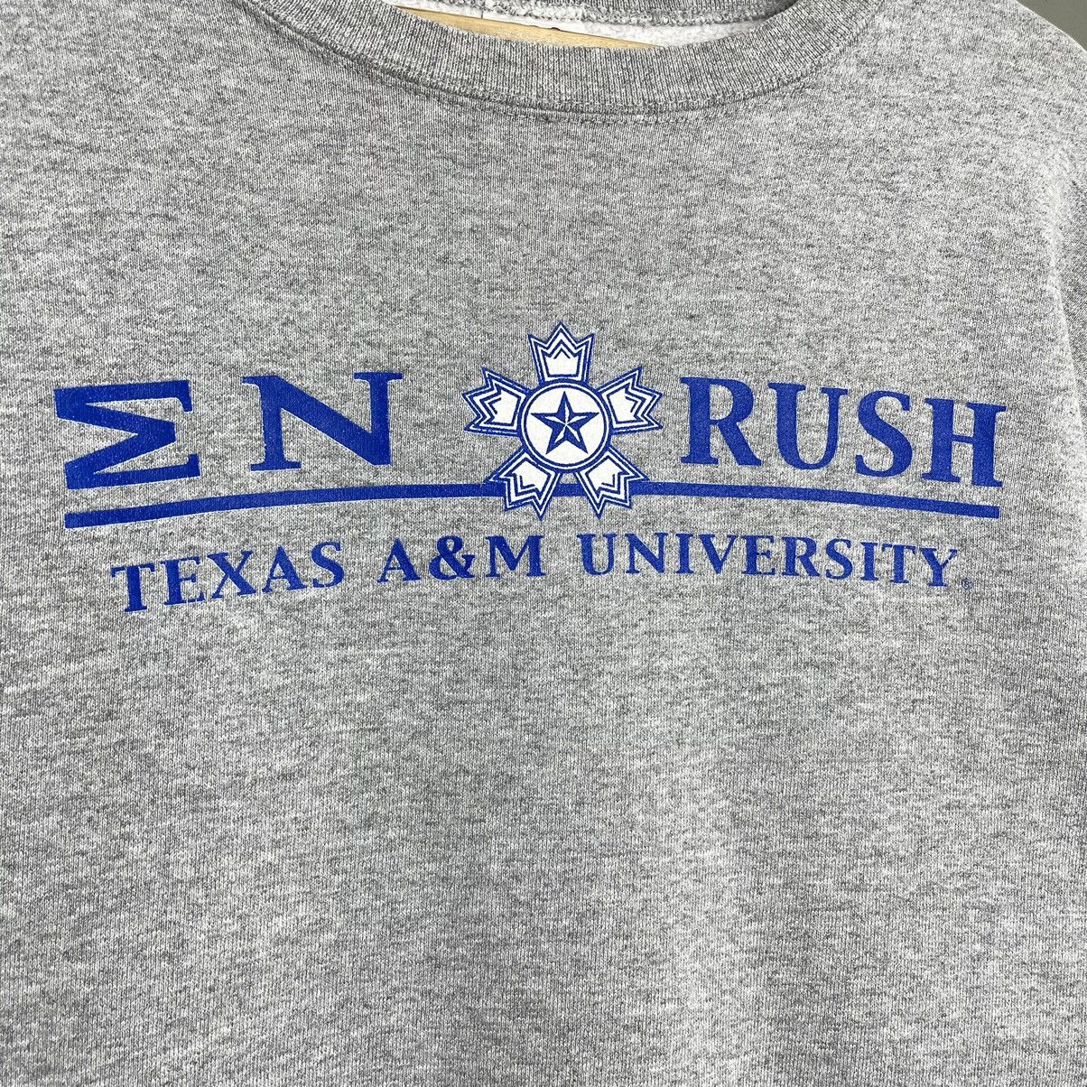 Vintage 90s Texas A&M University Crewneck Sweatshirt Size L Size US L / EU 52-54 / 3 - 11 Thumbnail