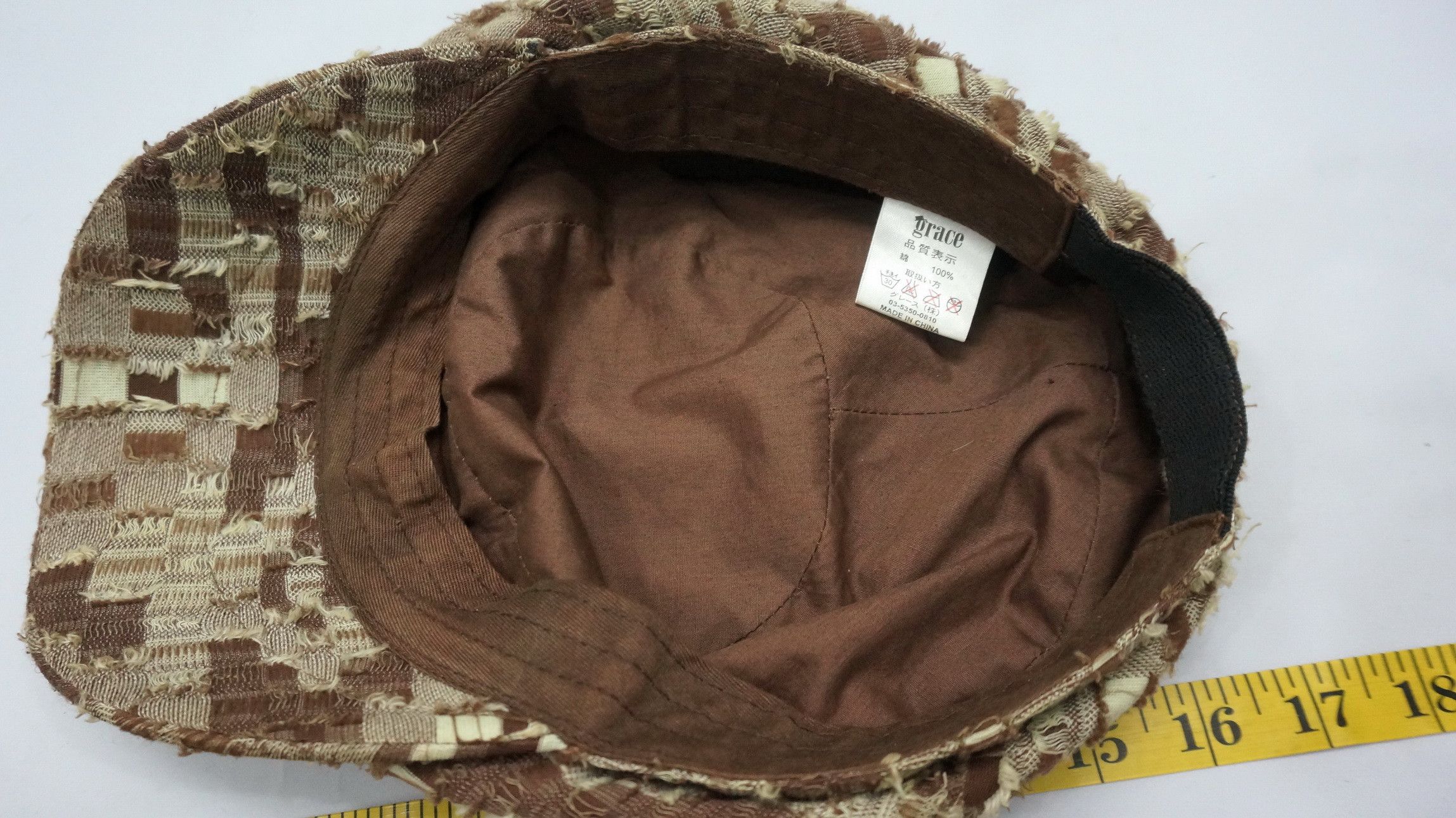 Japanese Brand GRACE Japan Dope Distressed Cap Size ONE SIZE - 9 Thumbnail
