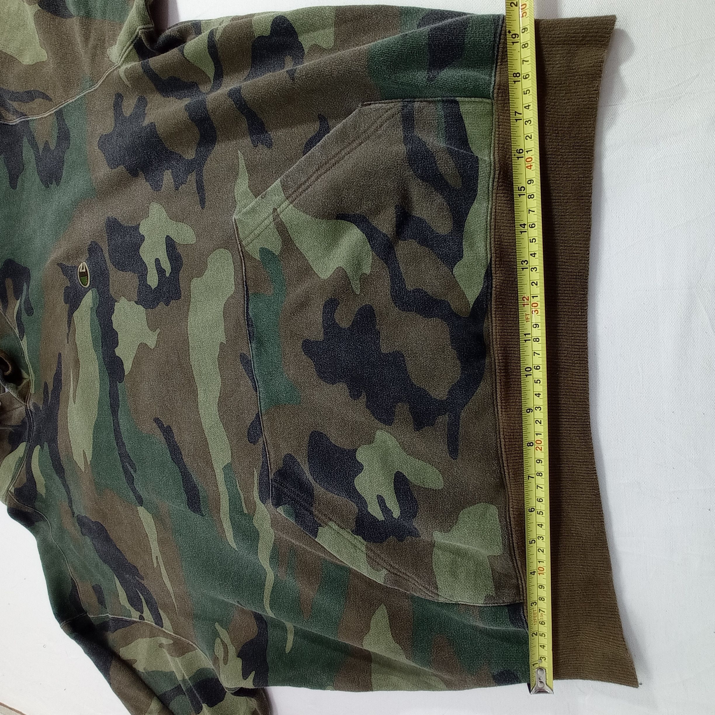 Champion 🔥BIG SIZE🔥 VINTAGE CHAMPION CAMO HOODIE Size US XXL / EU 58 / 5 - 10 Thumbnail