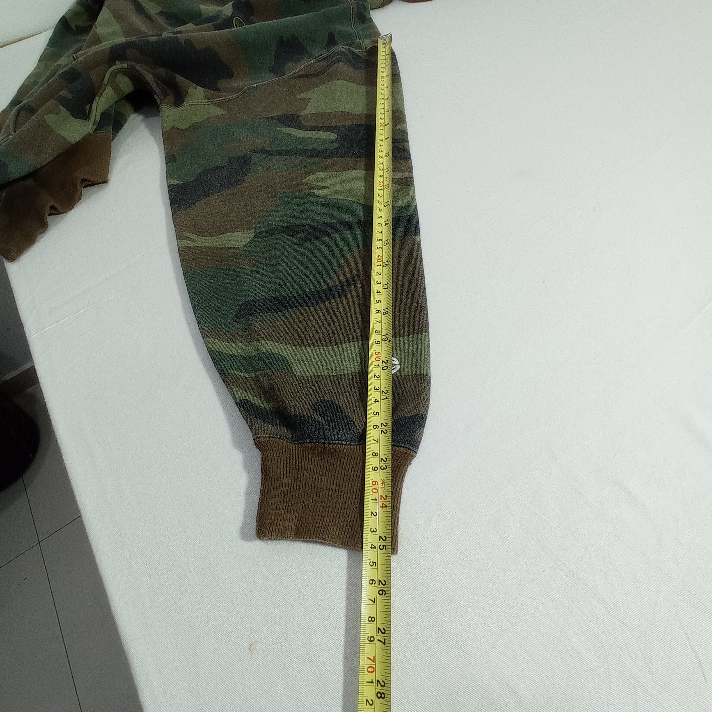 Champion 🔥BIG SIZE🔥 VINTAGE CHAMPION CAMO HOODIE Size US XXL / EU 58 / 5 - 13 Thumbnail