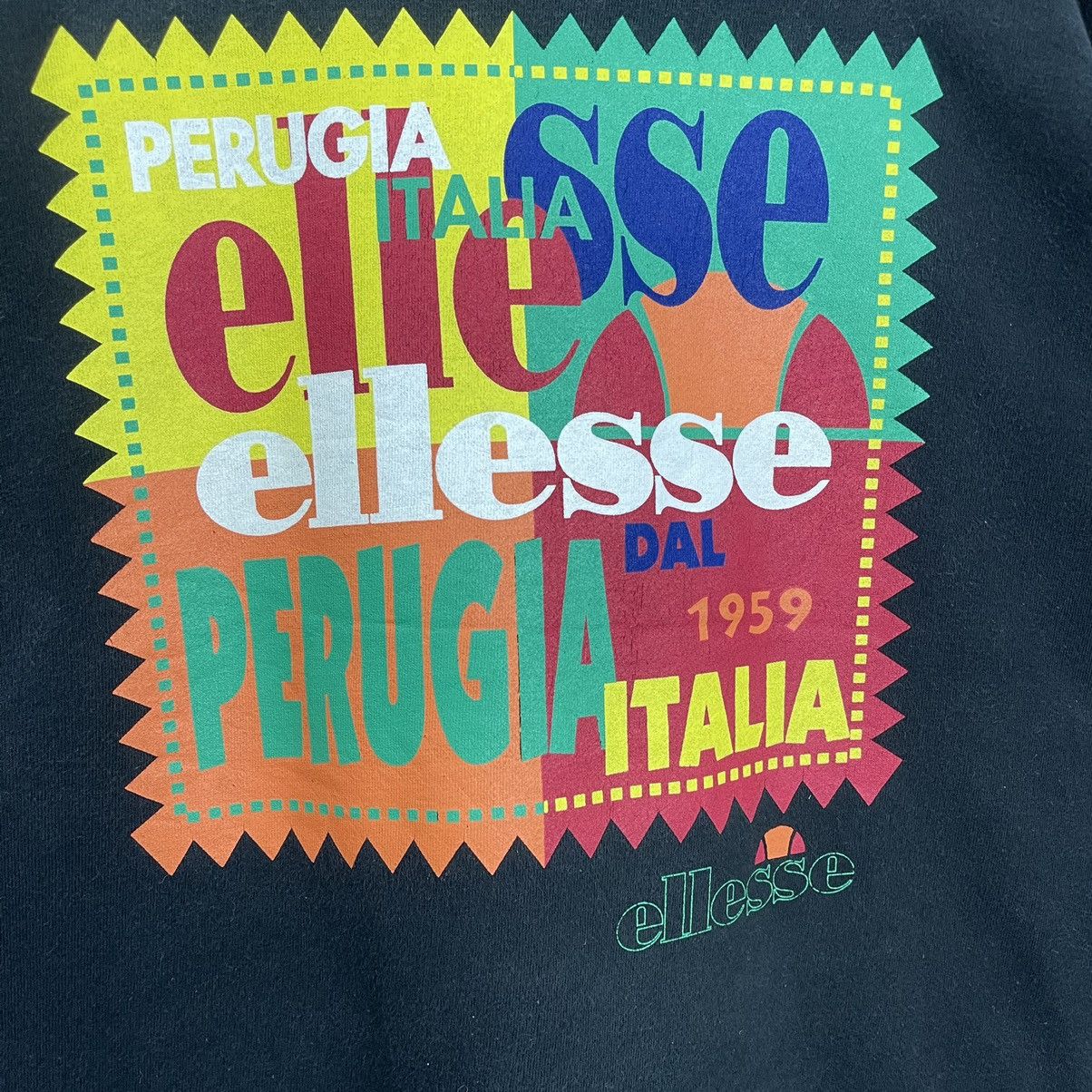 Ellesse Vintage Ellesse Big Logo Printed Crewneck Sweatshirt Size XL Size US XL / EU 56 / 4 - 6 Thumbnail