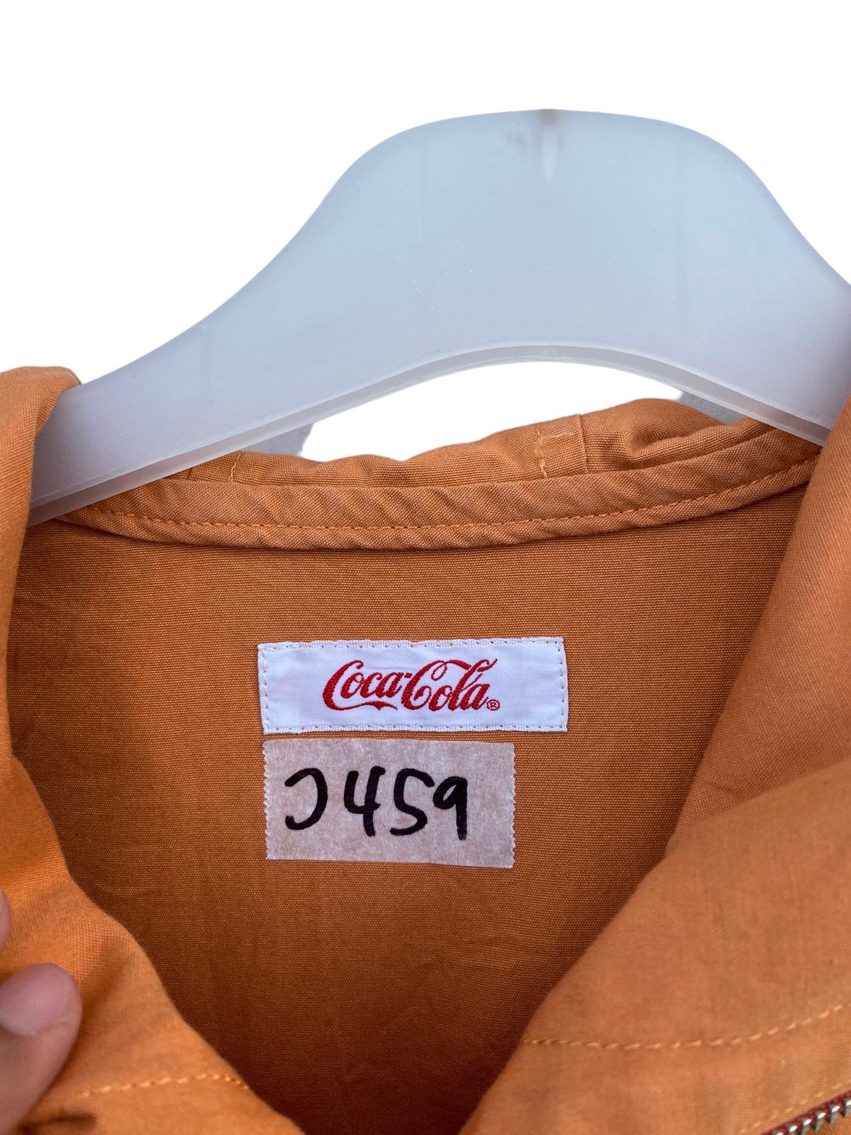Coca Cola Vintage Coca Cola Anorax Half Zipper Jacket Size US XL / EU 56 / 4 - 3 Thumbnail