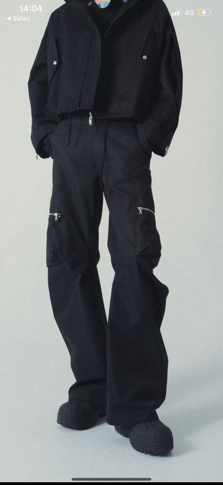 CMMAWEAR Cmmawear Articulated Cargo pants | Grailed