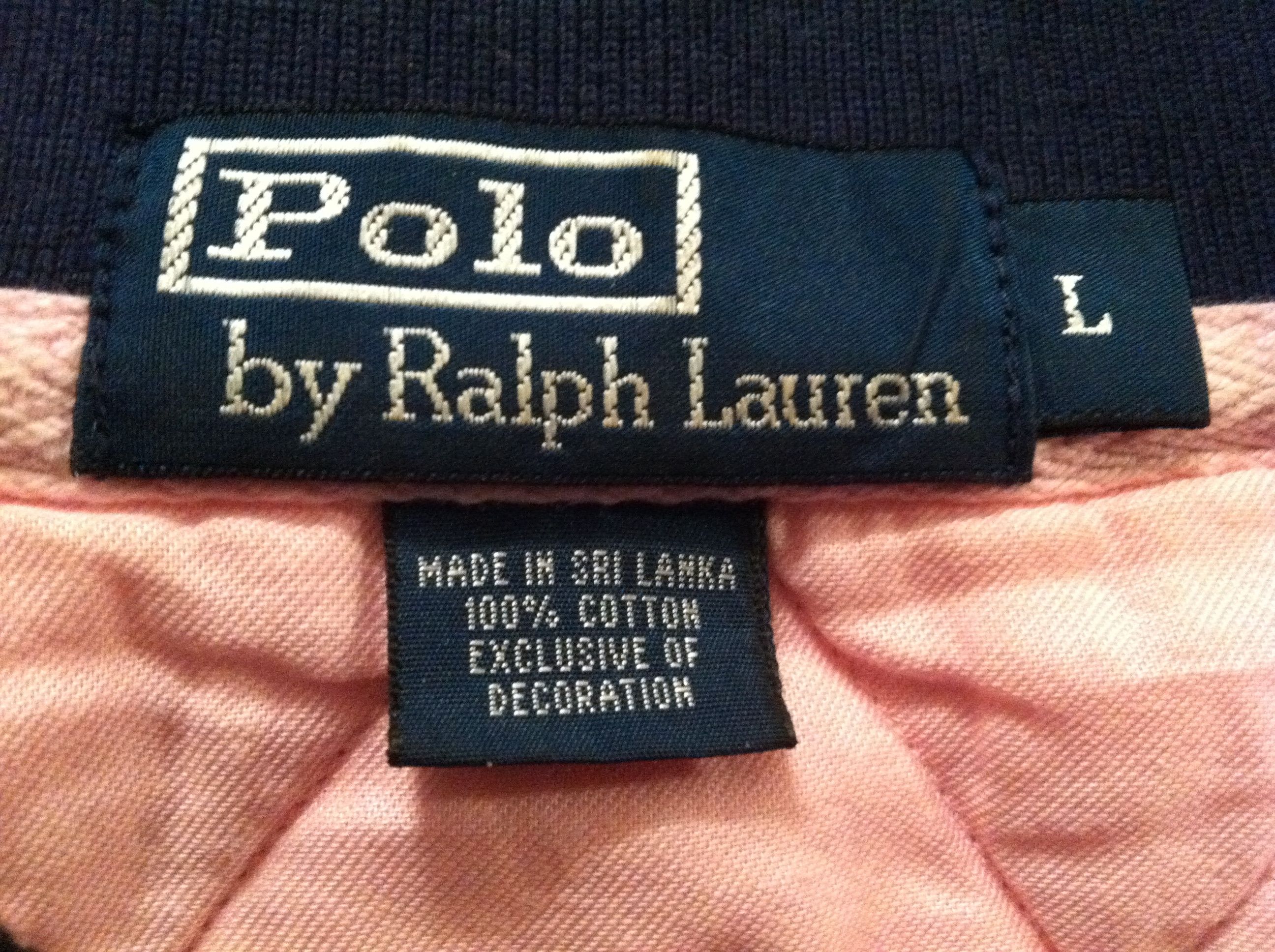 Polo Ralph Lauren POLO RALPH LAUREN MENS POLO SHIRT SIZE: L Size US L / EU 52-54 / 3 - 9 Thumbnail