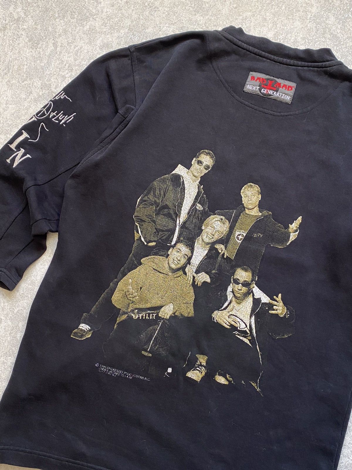 Band Tees Vintage Backstreet Boys 1996 3/4 Sleeve Sweatshirt Size US M / EU 48-50 / 2 - 13 Thumbnail
