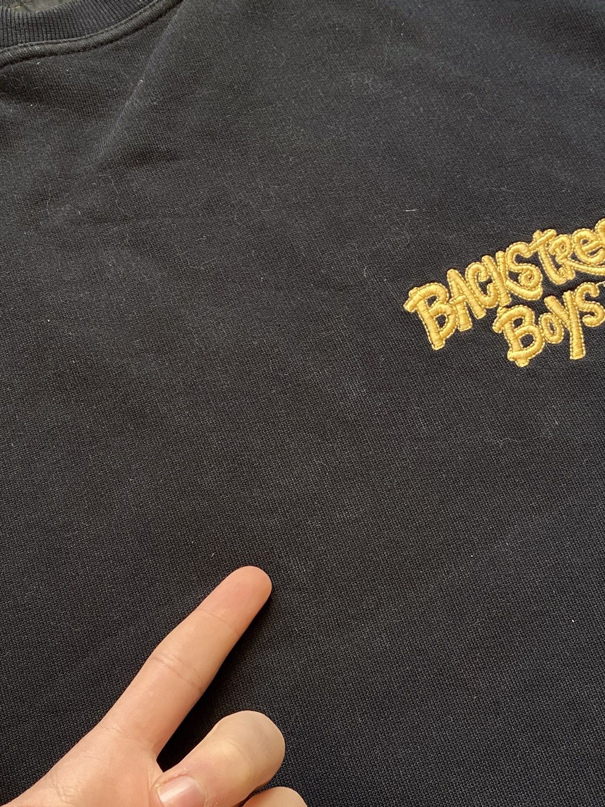 Band Tees Vintage Backstreet Boys 1996 3/4 Sleeve Sweatshirt Size US M / EU 48-50 / 2 - 5 Thumbnail