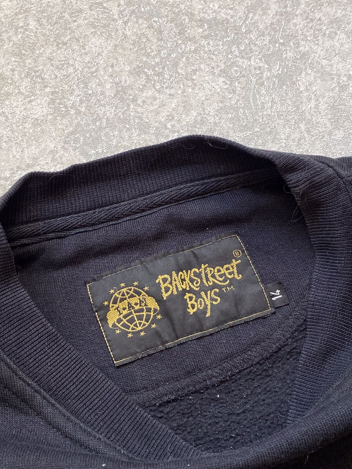 Band Tees Vintage Backstreet Boys 1996 3/4 Sleeve Sweatshirt Size US M / EU 48-50 / 2 - 4 Thumbnail