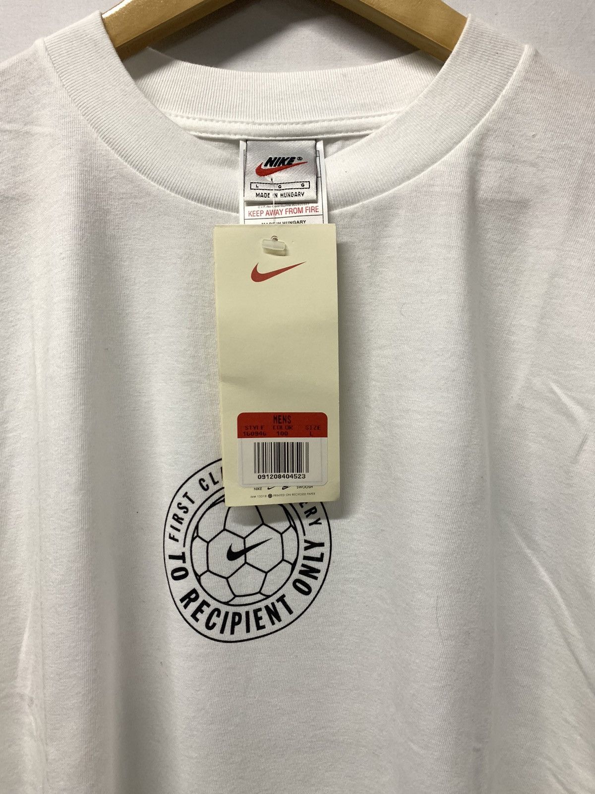Nike × Vintage Vintage New Old Stock Nike X Sportsman Ibrahim Ba Tee Size US L / EU 52-54 / 3 - 3 Thumbnail