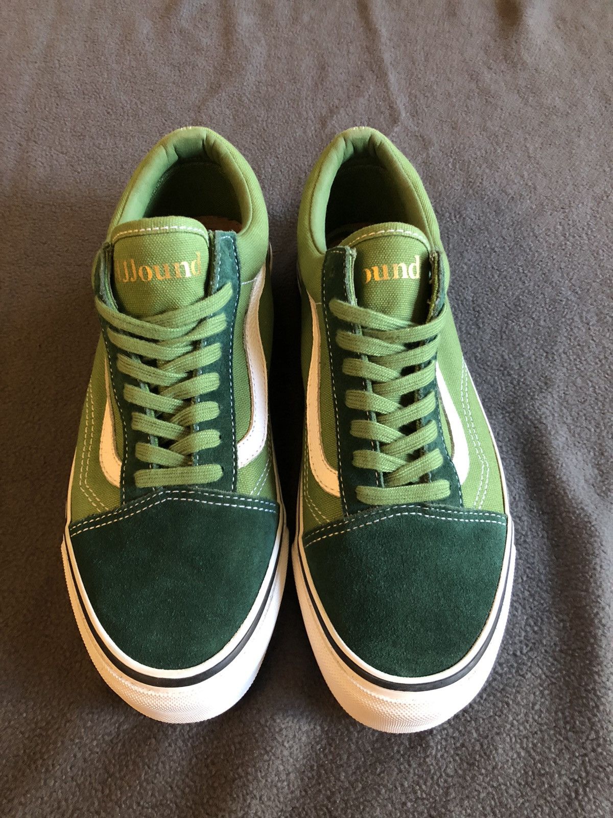 Very Rare Very Rare Sample 2017 JJJJound Vans Old Skool Green Size