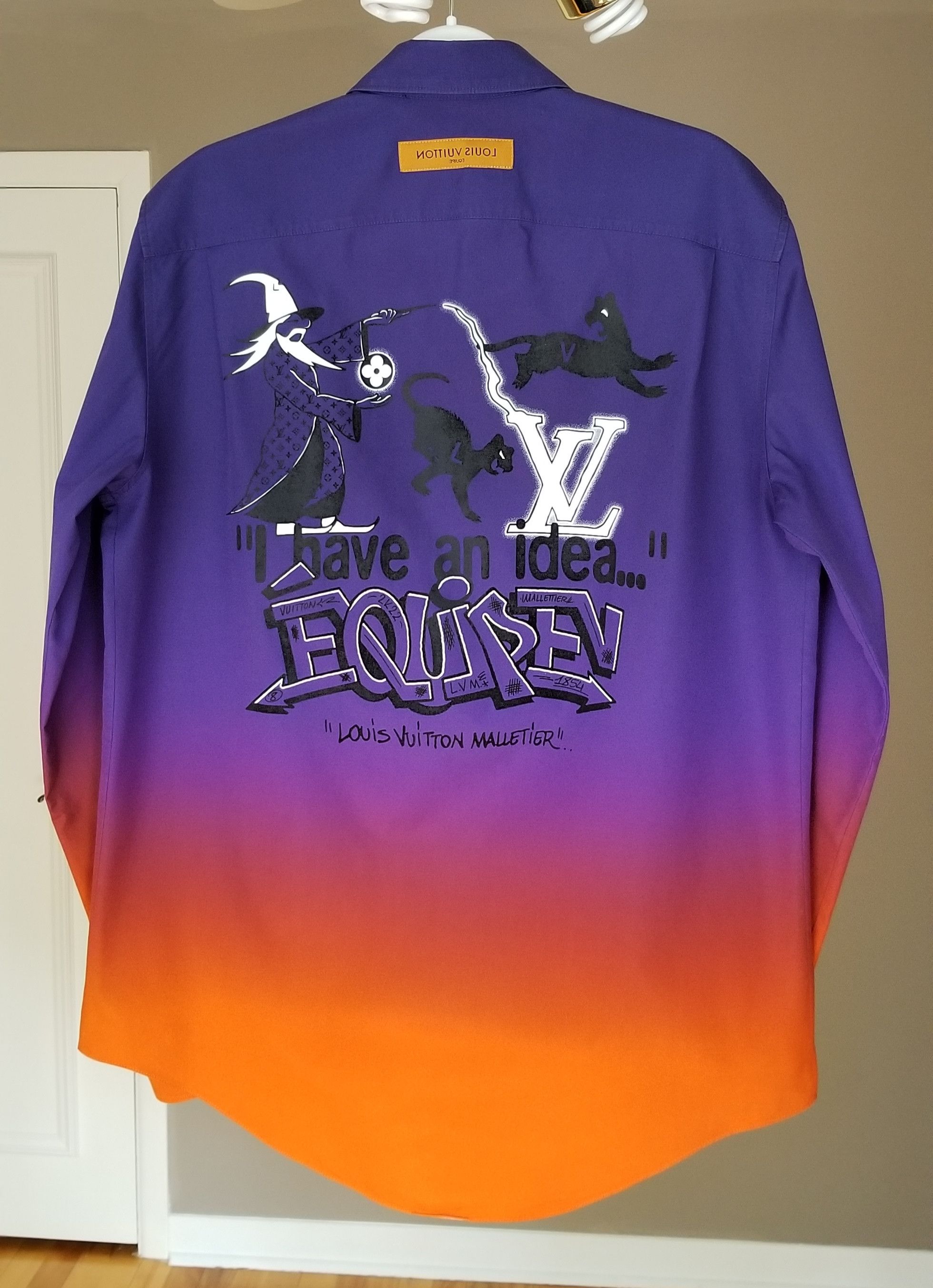 Louis Vuitton Louis Vuitton Virgil Abloh Équipe Shirt Size US S / EU 44-46 / 1 - 2 Thumbnail