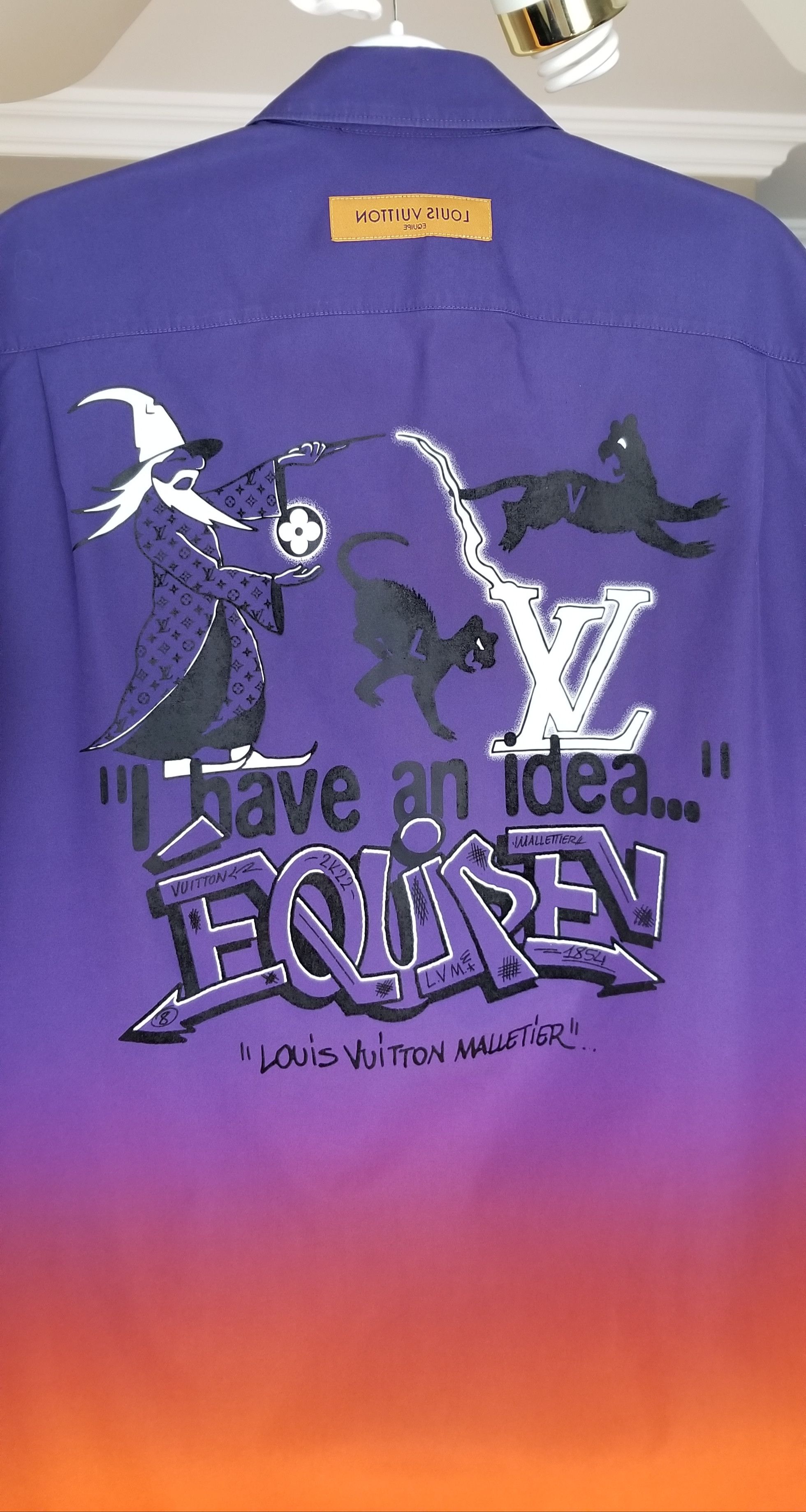 Louis Vuitton Louis Vuitton Virgil Abloh Équipe Shirt Size US S / EU 44-46 / 1 - 3 Thumbnail
