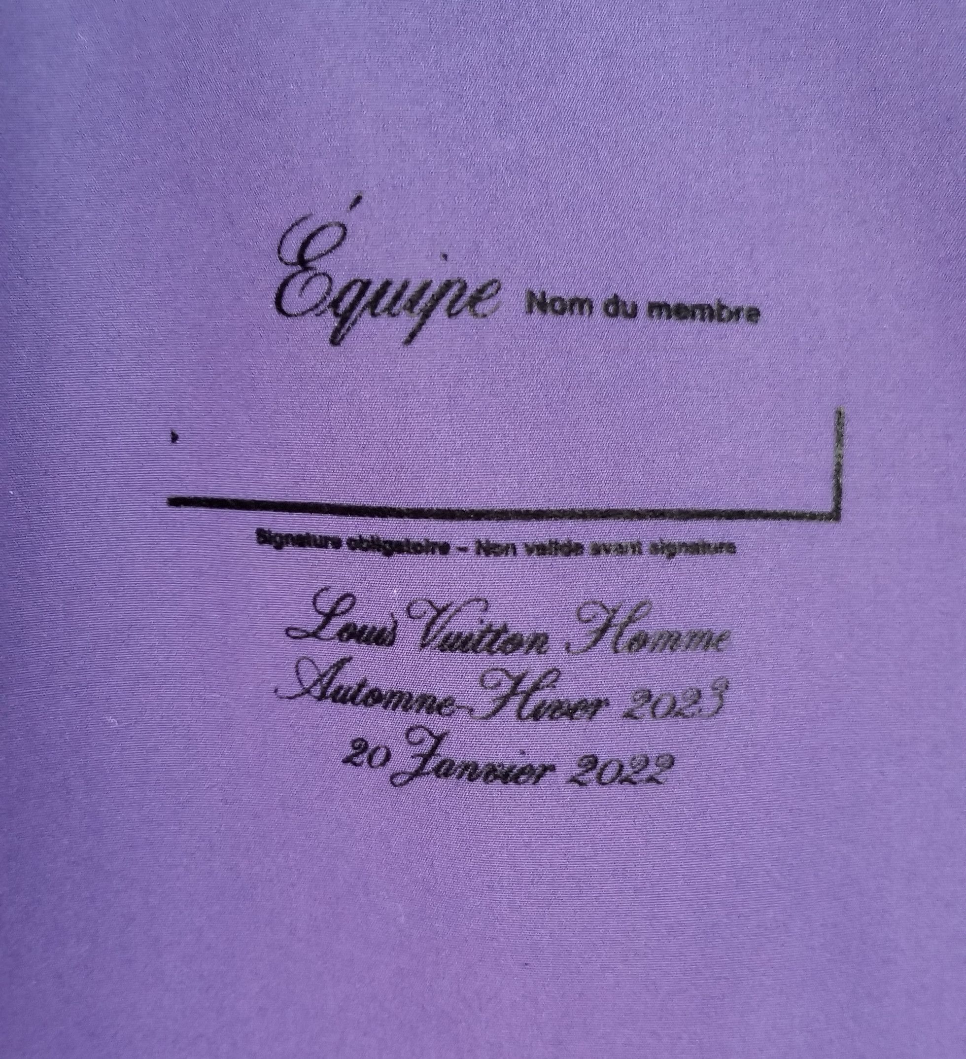 Louis Vuitton Louis Vuitton Virgil Abloh Équipe Shirt Size US S / EU 44-46 / 1 - 5 Thumbnail