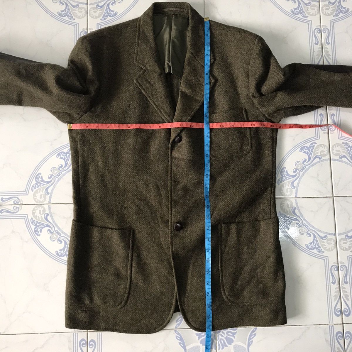 Comme des Garcons VTG HOMME COMME DES GARCONS BLEND WOOL JACKET Size US M / EU 48-50 / 2 - 19 Thumbnail