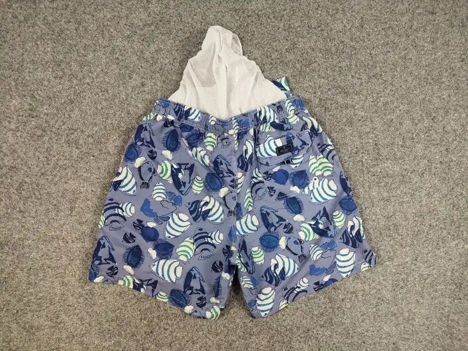Hackett Hackett London Casual Hawaiian Blue Art Shorts Size US 32 / EU 48 - 3 Thumbnail