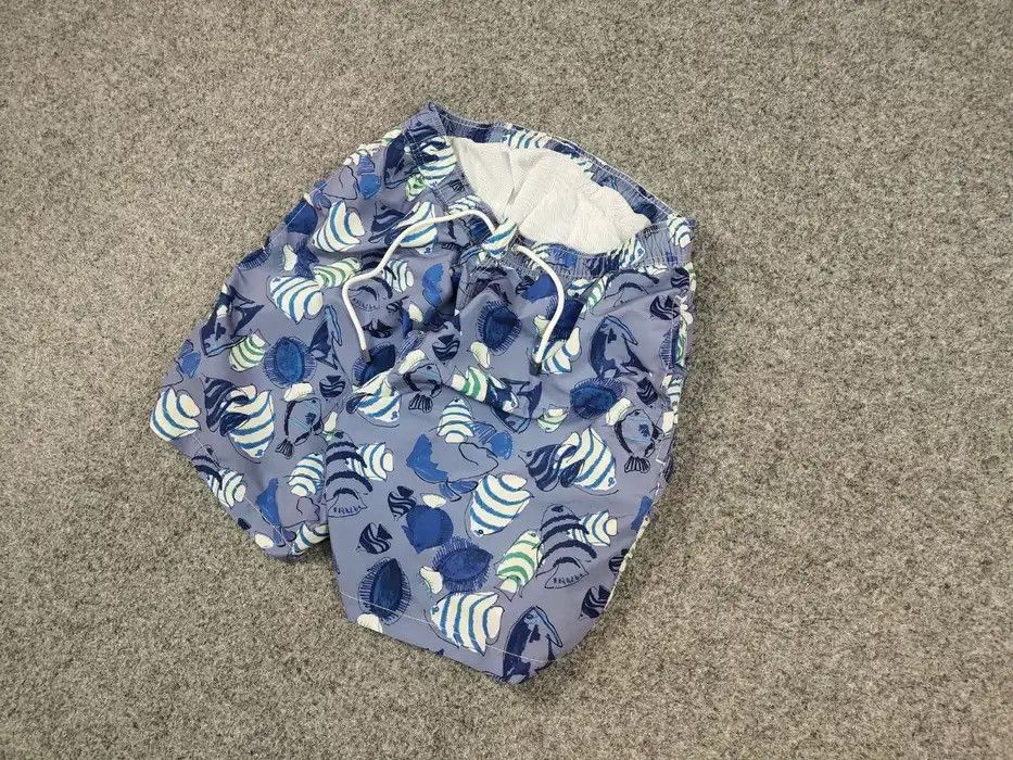 Hackett Hackett London Casual Hawaiian Blue Art Shorts Size US 32 / EU 48 - 6 Thumbnail