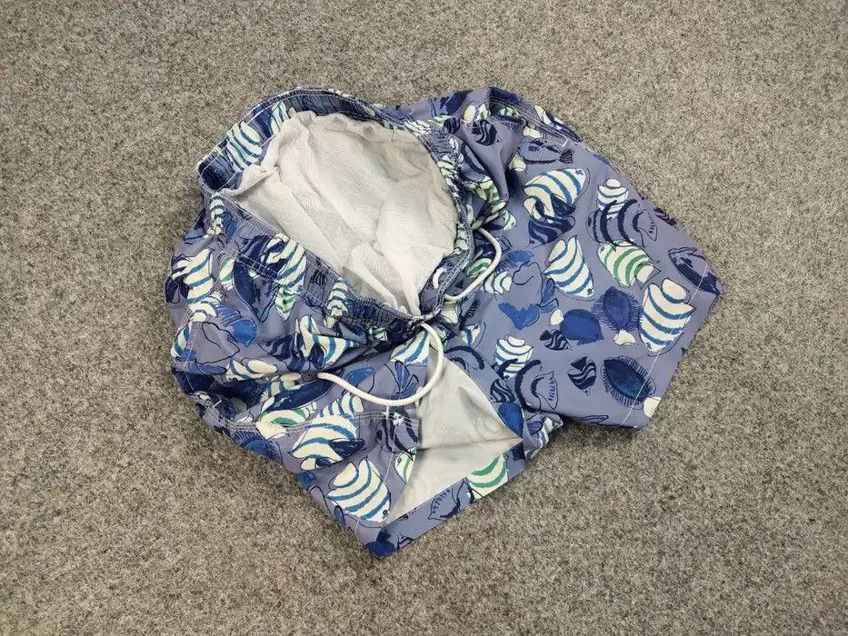 Hackett Hackett London Casual Hawaiian Blue Art Shorts Size US 32 / EU 48 - 5 Thumbnail