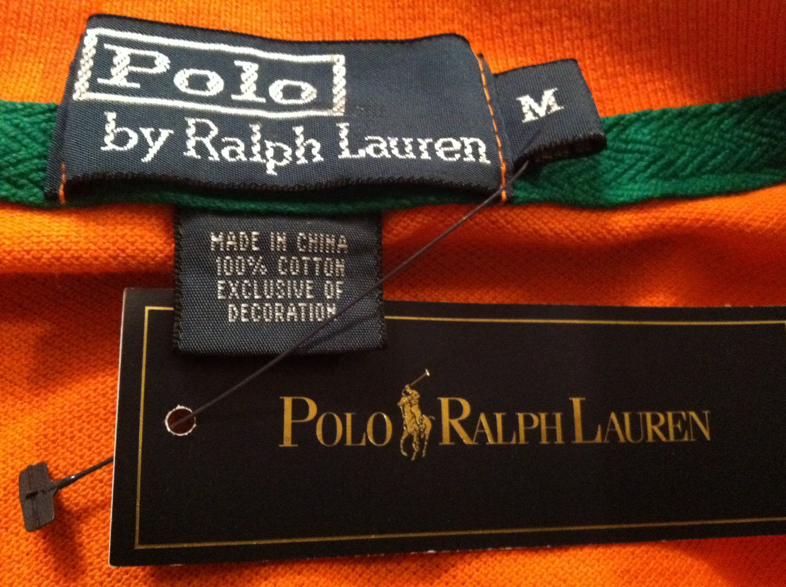 Polo Ralph Lauren POLO RALPH LAUREN MENS POLO SHIRT SIZE: M Size US M / EU 48-50 / 2 - 8 Thumbnail