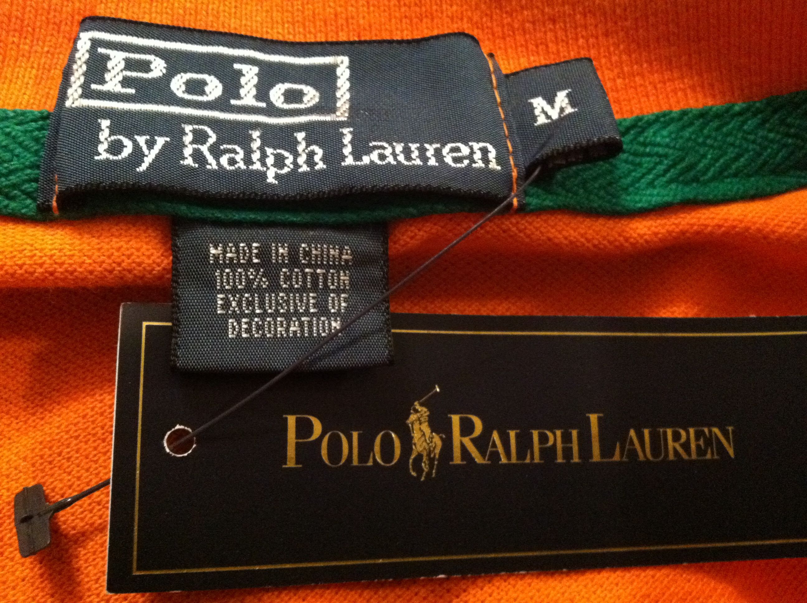 Polo Ralph Lauren POLO RALPH LAUREN MENS POLO SHIRT SIZE: M Size US M / EU 48-50 / 2 - 7 Thumbnail
