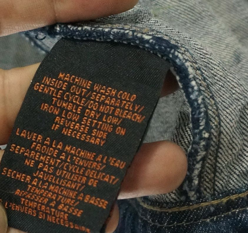 Parasuco DopeVtg! PARASUCO Bikers Buckle Distressed Denim Jacket Size US M / EU 48-50 / 2 - 16 Thumbnail
