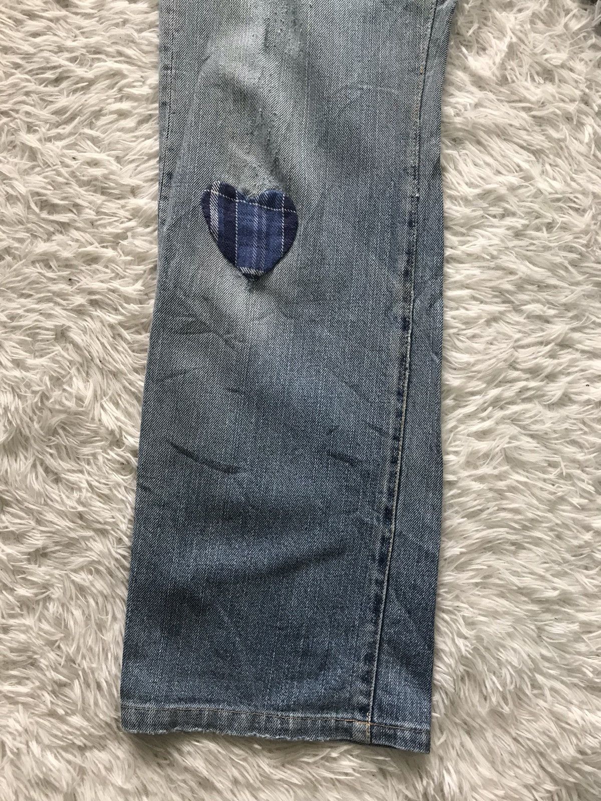 45rpm Distress R 45 Rpm Denim Jeans Pant Size US 30 / EU 46 - 3 Thumbnail