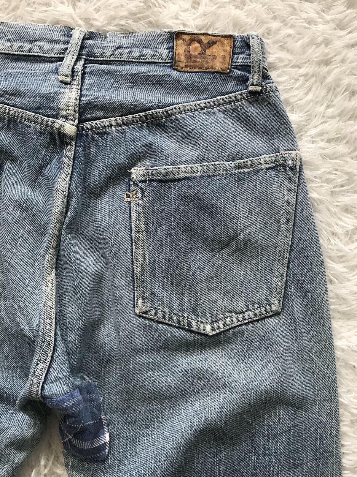 45rpm Distress R 45 Rpm Denim Jeans Pant Size US 30 / EU 46 - 13 Thumbnail