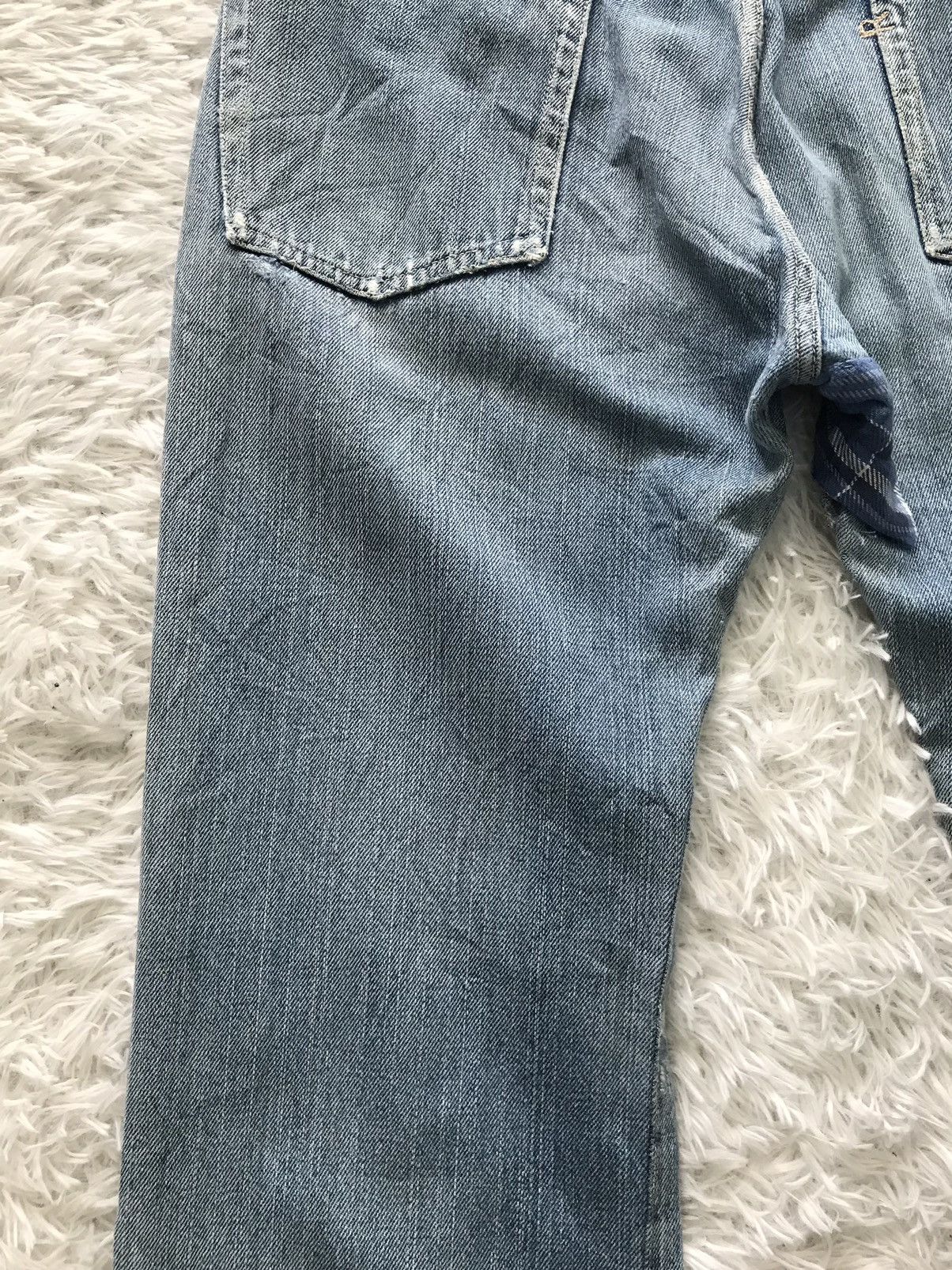 45rpm Distress R 45 Rpm Denim Jeans Pant Size US 30 / EU 46 - 12 Thumbnail