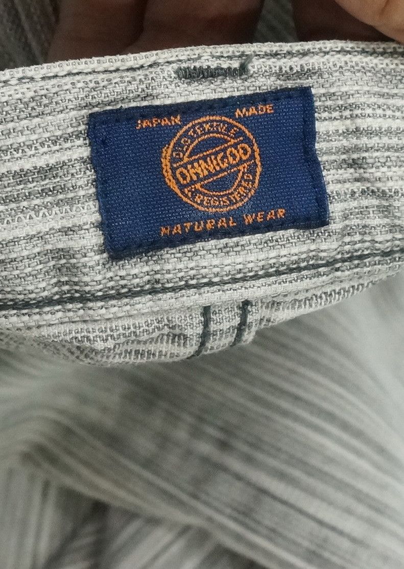 Japanese Brand Rare 🔥 OMNIGOD Japan Hickory Buttonfly Orange Tab Jeans Size US 30 / EU 46 - 18 Thumbnail