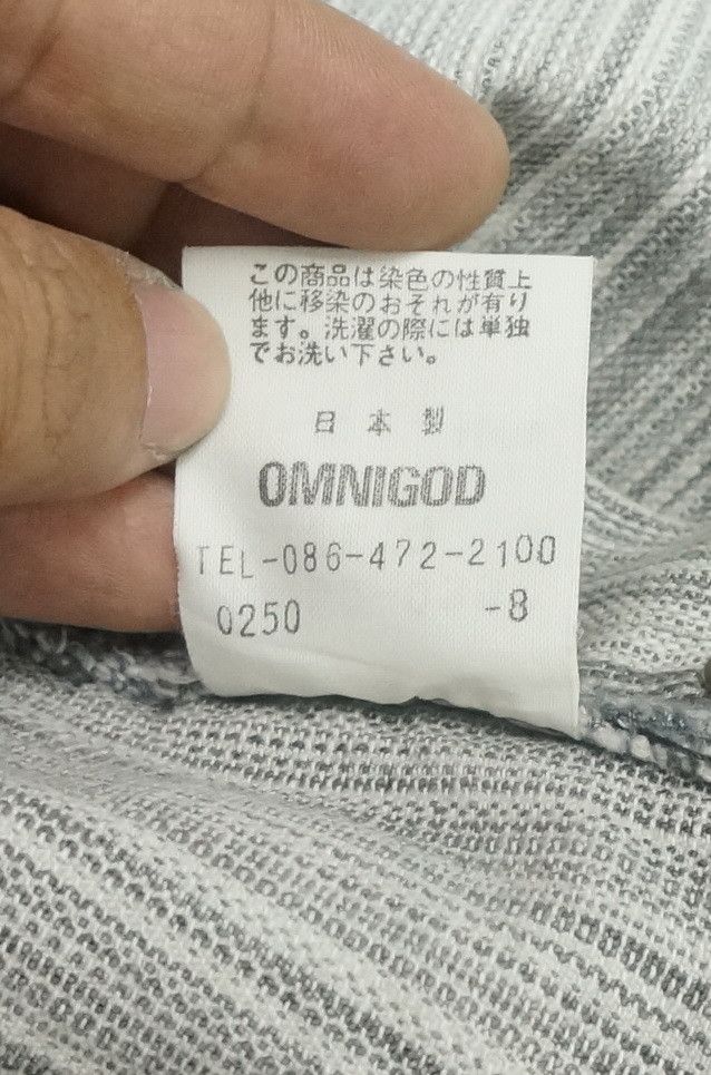 Japanese Brand Rare 🔥 OMNIGOD Japan Hickory Buttonfly Orange Tab Jeans Size US 30 / EU 46 - 16 Thumbnail