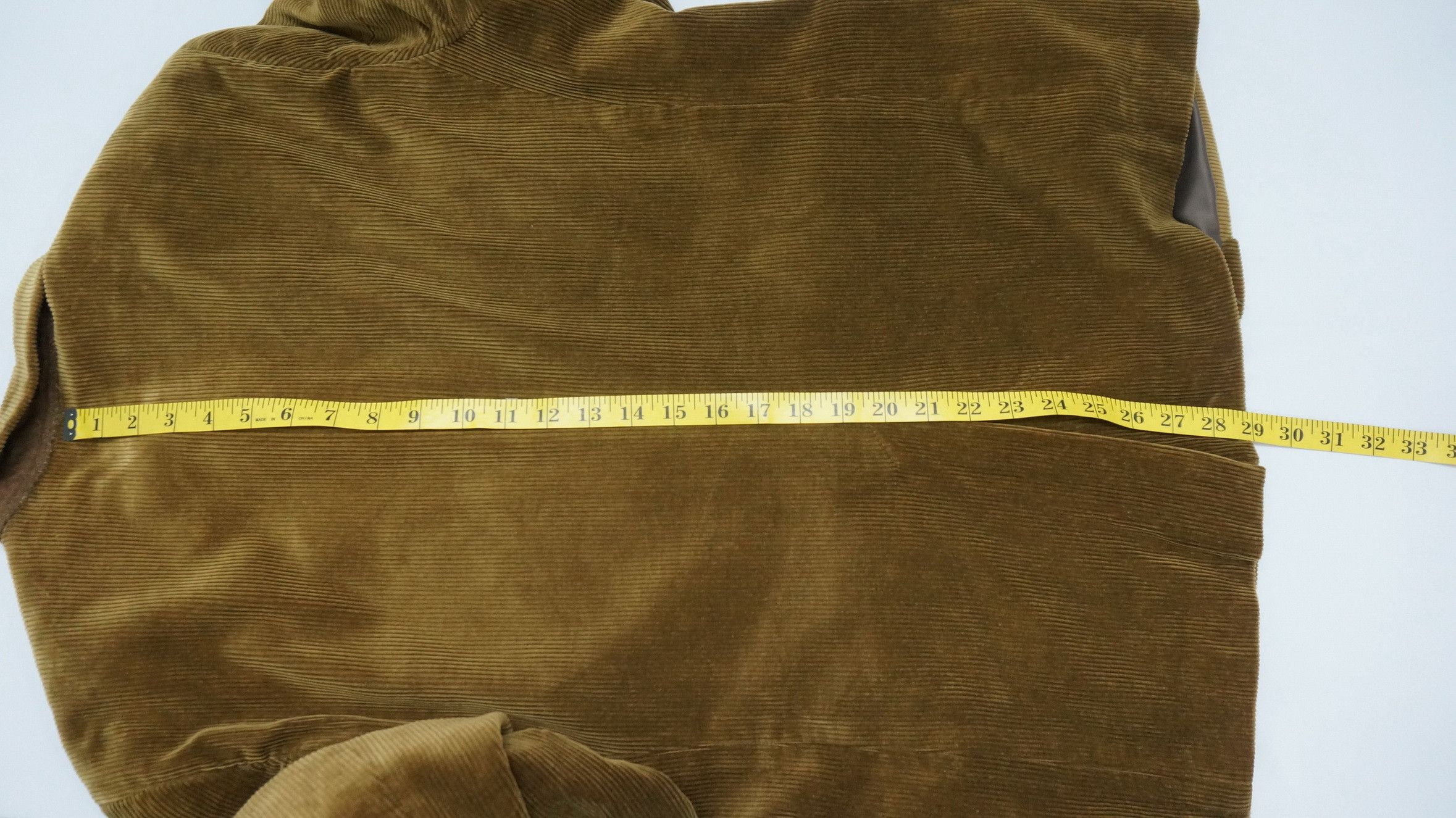 Brooks Brothers BROOKS BROTHERS Shiny Olive Corduroy Blazer Size 40S - 13 Thumbnail