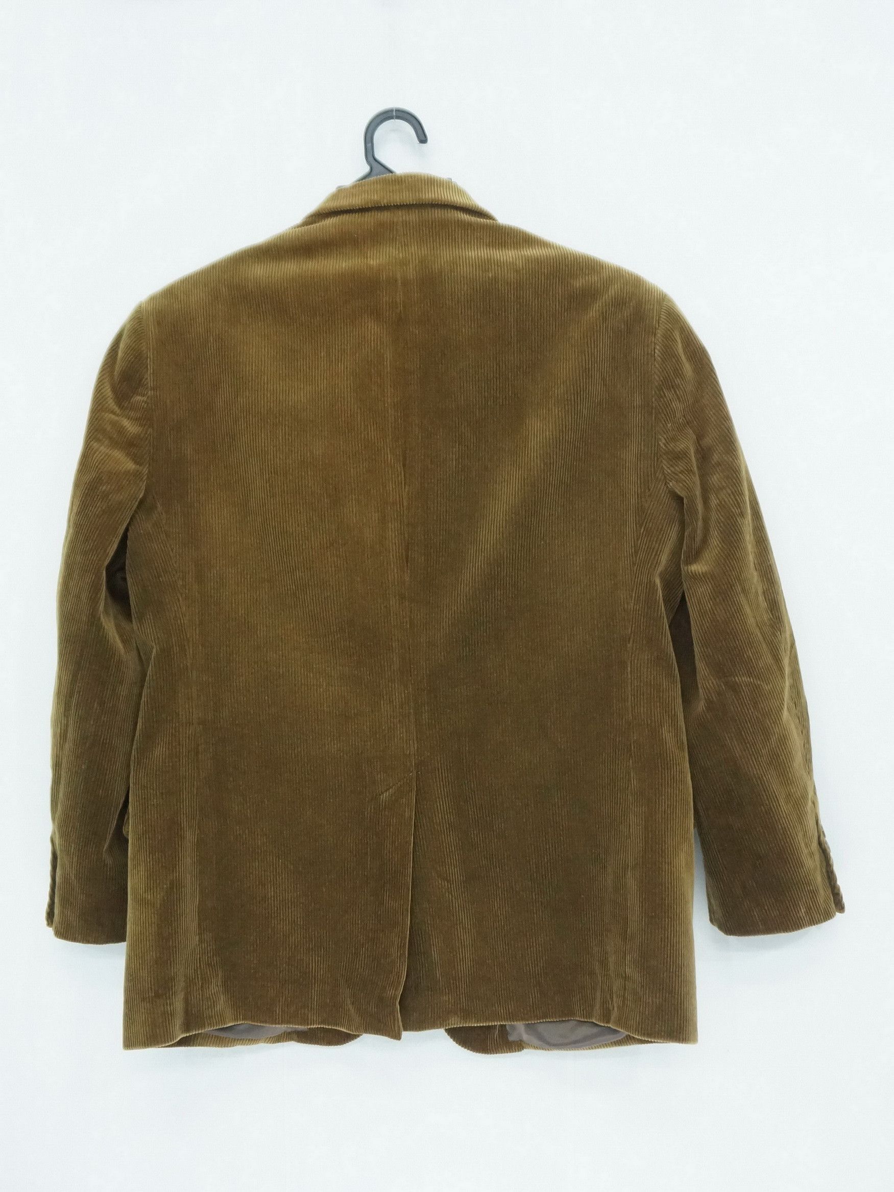 Brooks Brothers BROOKS BROTHERS Shiny Olive Corduroy Blazer Size 40S - 2 Thumbnail
