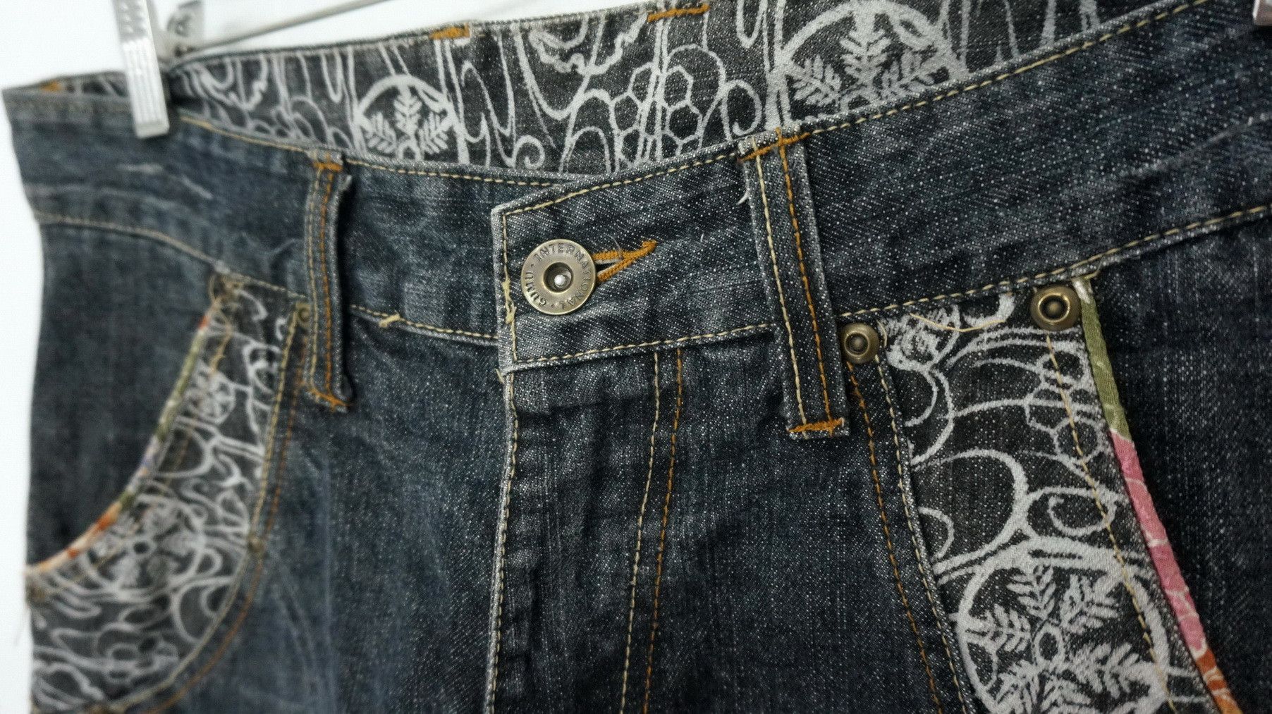 Japanese Brand Vintage GUMU Japan Distressed Jeans Size US 32 / EU 48 - 11 Thumbnail