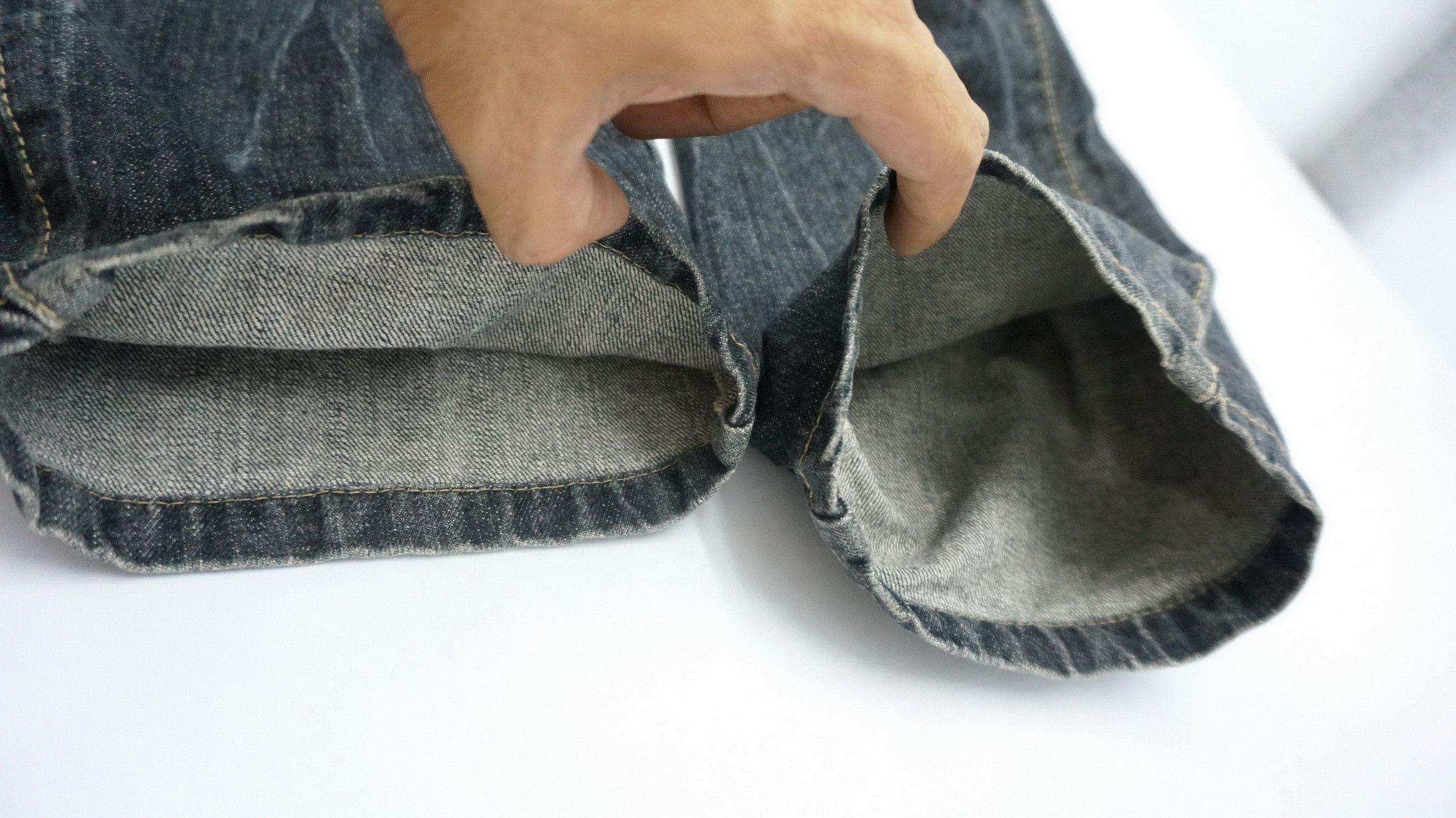Japanese Brand Vintage GUMU Japan Distressed Jeans Size US 32 / EU 48 - 25 Thumbnail