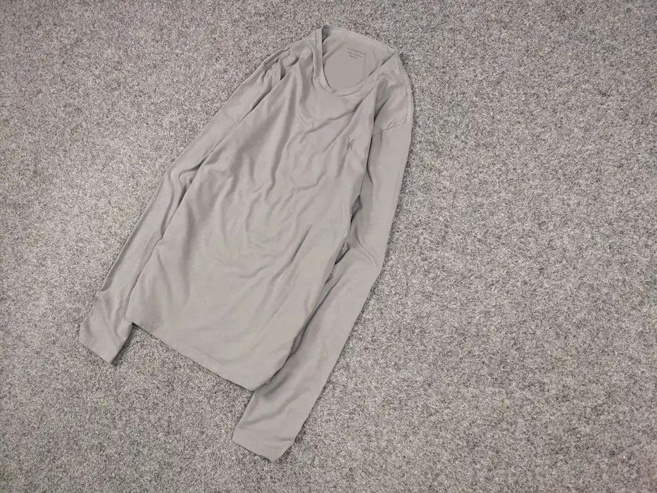 Allsaints Allsaints Brace ls crew Blanc Gray Mens long sleeve Size US L / EU 52-54 / 3 - 2 Thumbnail