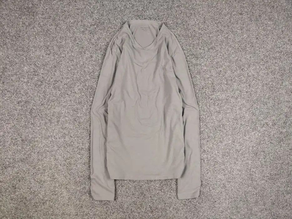Allsaints Allsaints Brace ls crew Blanc Gray Mens long sleeve Size US L / EU 52-54 / 3 - 1 Thumbnail
