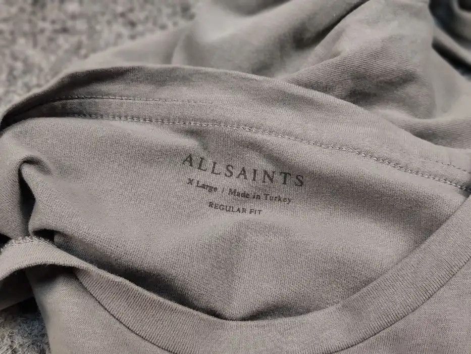 Allsaints Allsaints Brace ls crew Blanc Gray Mens long sleeve Size US L / EU 52-54 / 3 - 8 Thumbnail