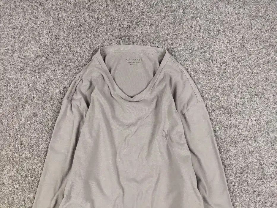 Allsaints Allsaints Brace ls crew Blanc Gray Mens long sleeve Size US L / EU 52-54 / 3 - 3 Thumbnail