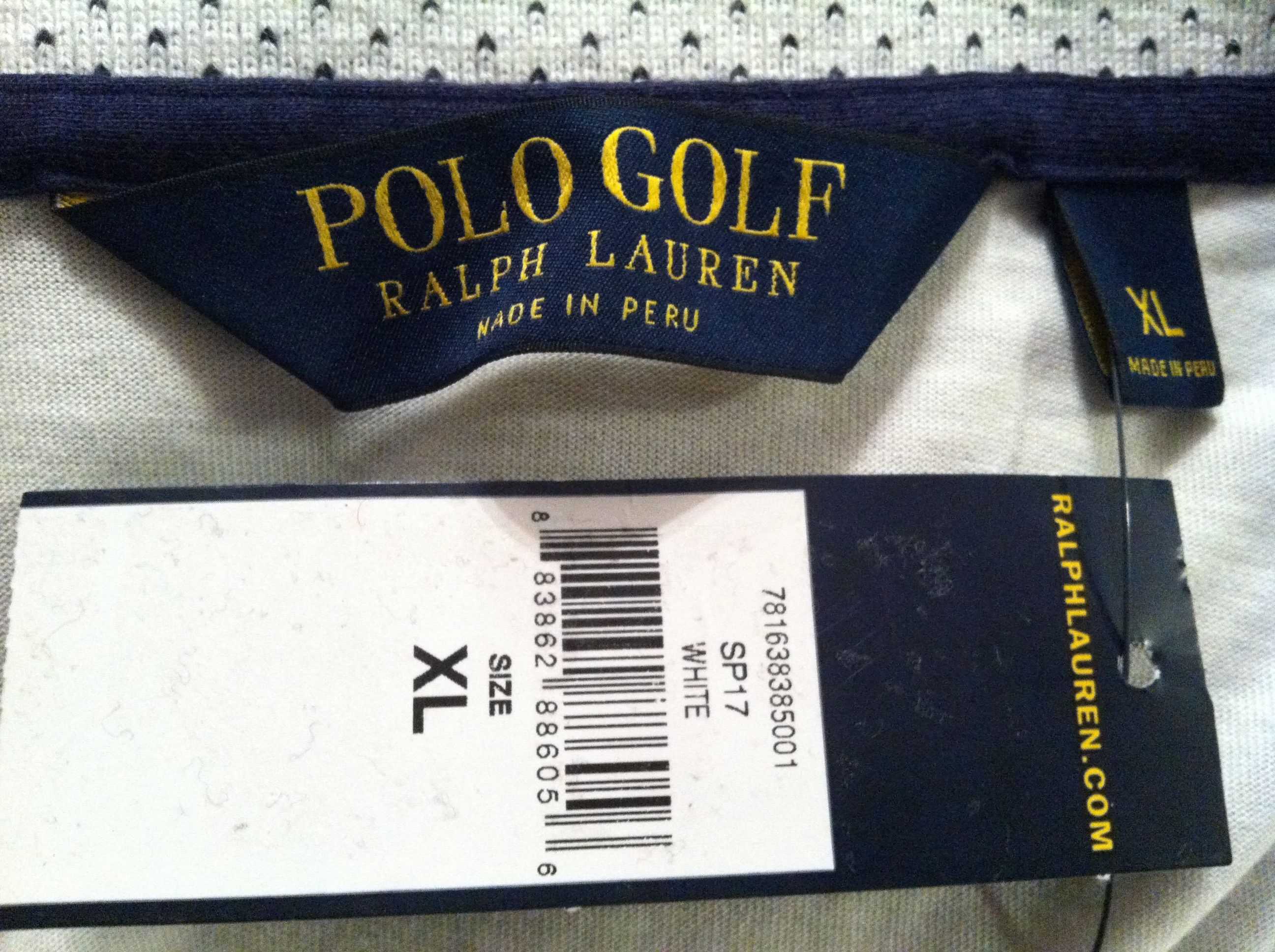 Polo Ralph Lauren POLO RALPH LAUREN MENS POLO GOLF SHIRT SIZE:XL Size US XL / EU 56 / 4 - 8 Thumbnail